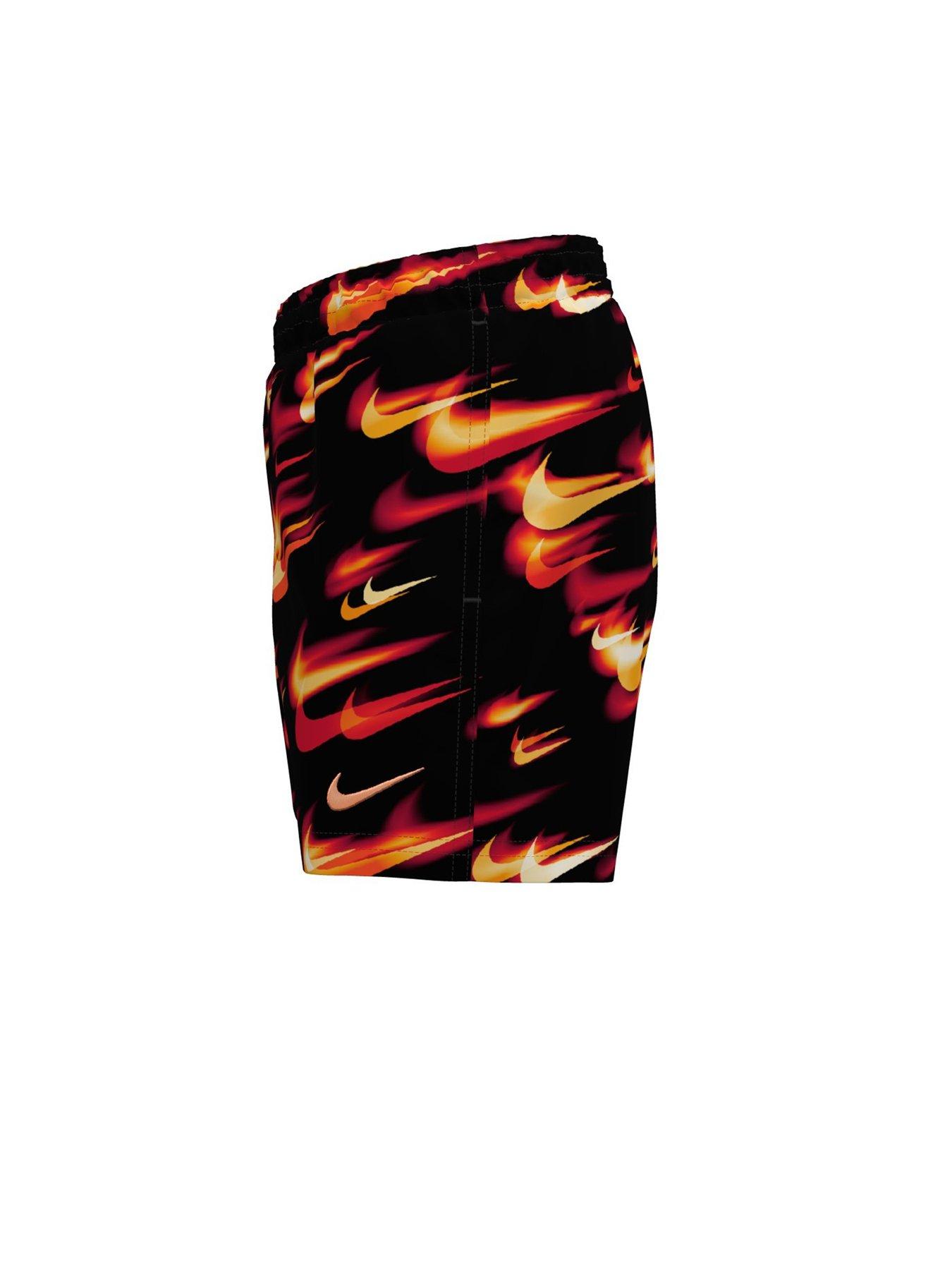 Image 3 of 3 of Nike Junior Boys Swim 4 Inch Volley Short - Red