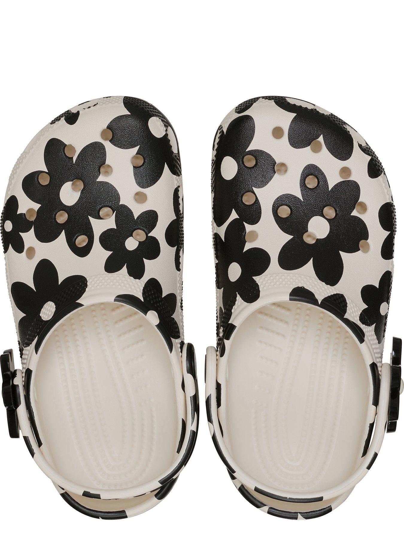 Image 4 of 5 of Crocs Kids Classic Pop Petals Clog - Summit White