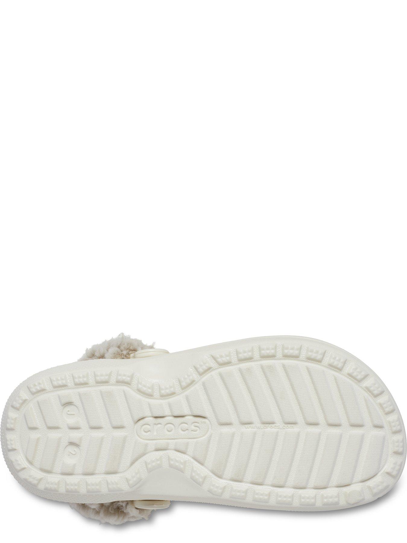 Image 5 of 6 of Crocs Junior Classic Fleece Lined Clog - Summit White