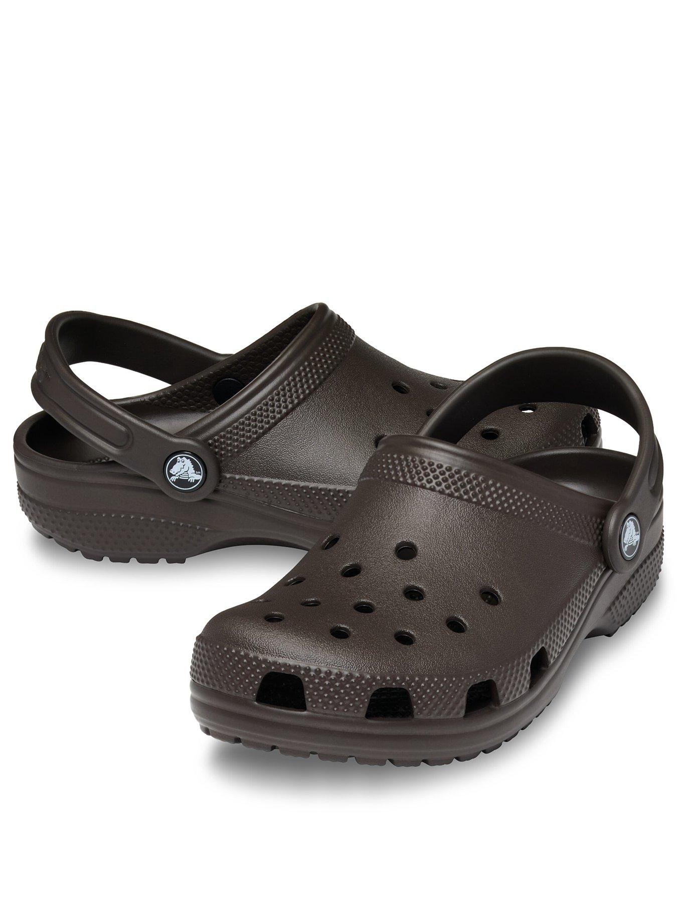 Image 2 of 6 of Crocs Kids Classic Clogs - Brown