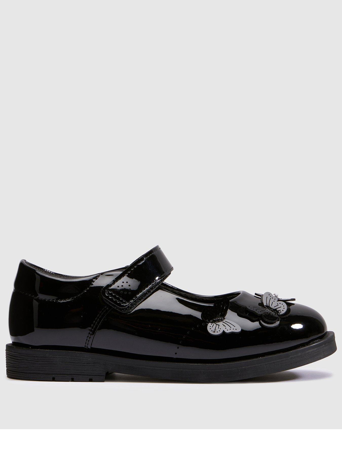Schuh Lacey Mary Jane Girls Junior - Black