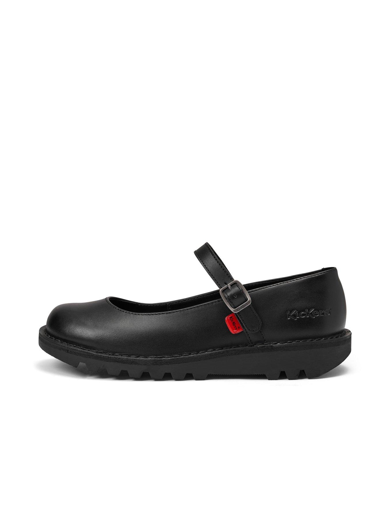 Image 5 of 6 of Kickers Kick Mary-jane Leather Shoe - Black