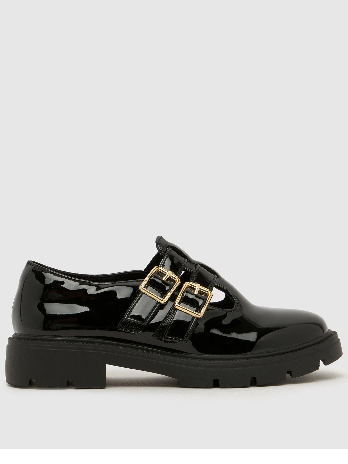 Schuh Patent Double Strap Mary Jane