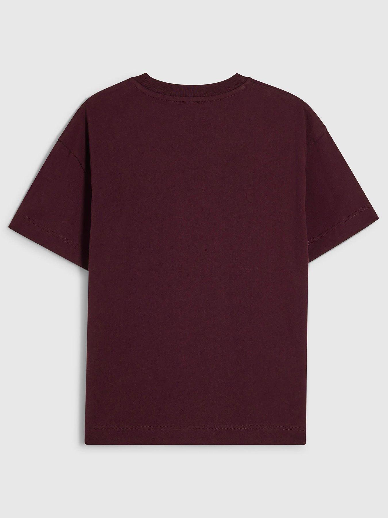 Image 2 of 4 of River Island Girls OG Hotfix Dog Oversized T-Shirt - Purple