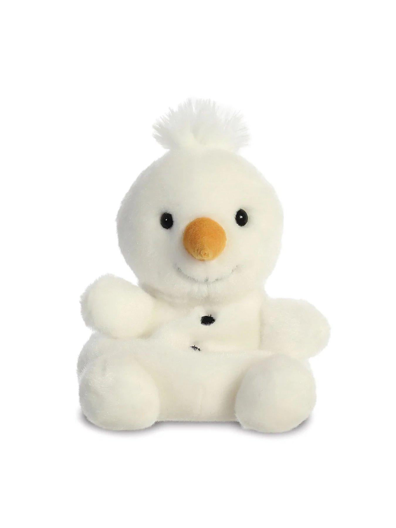 Image 2 of 3 of AURORA Palm-Sized Cocoa &amp; Snowman Soft Toy Set