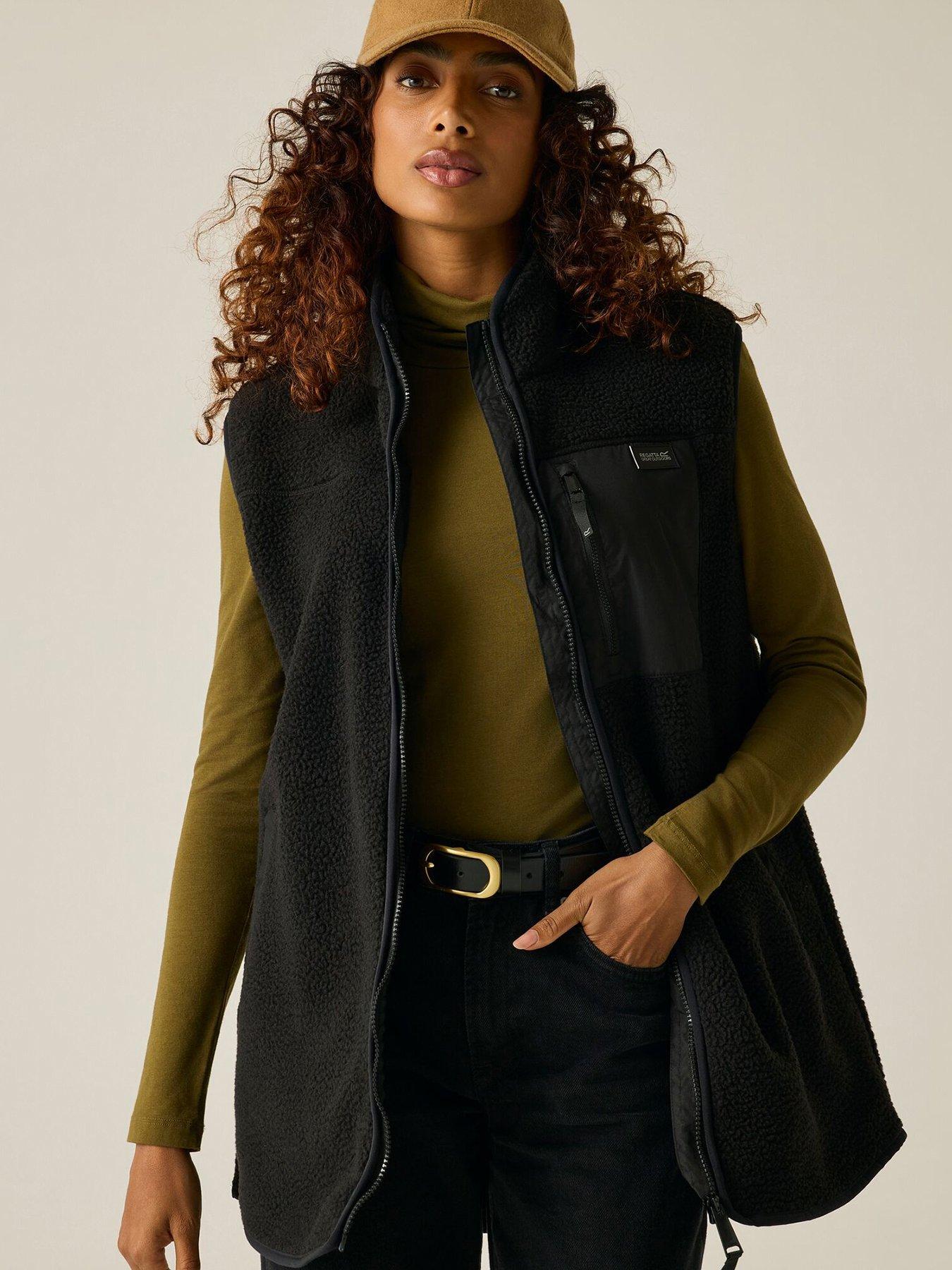 Regatta Women's Black Frankie Borg Longline Body Warmer - Image 5