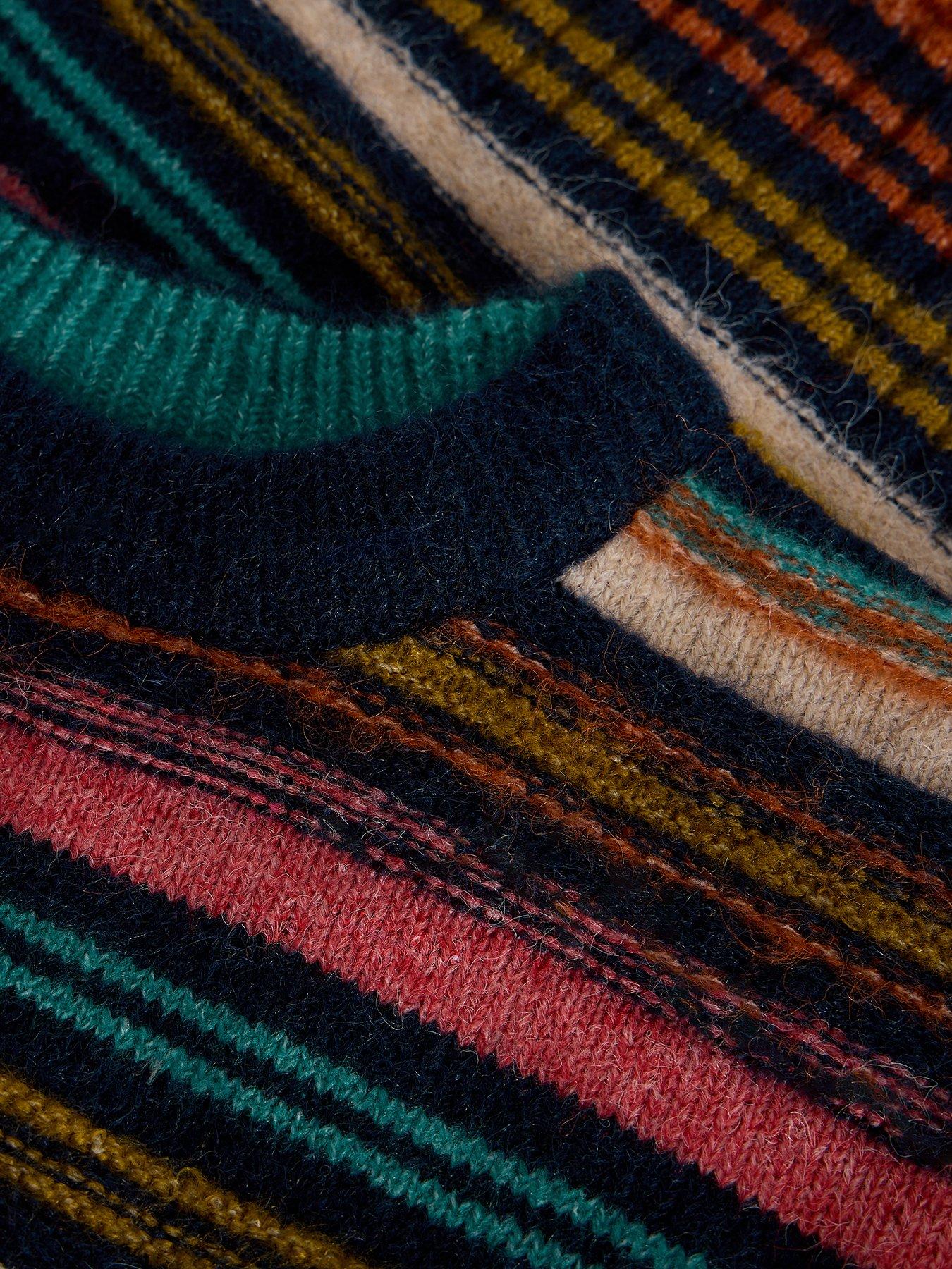 Image 6 of 6 of White Stuff Florence Striped Knitted Jumper - Multi