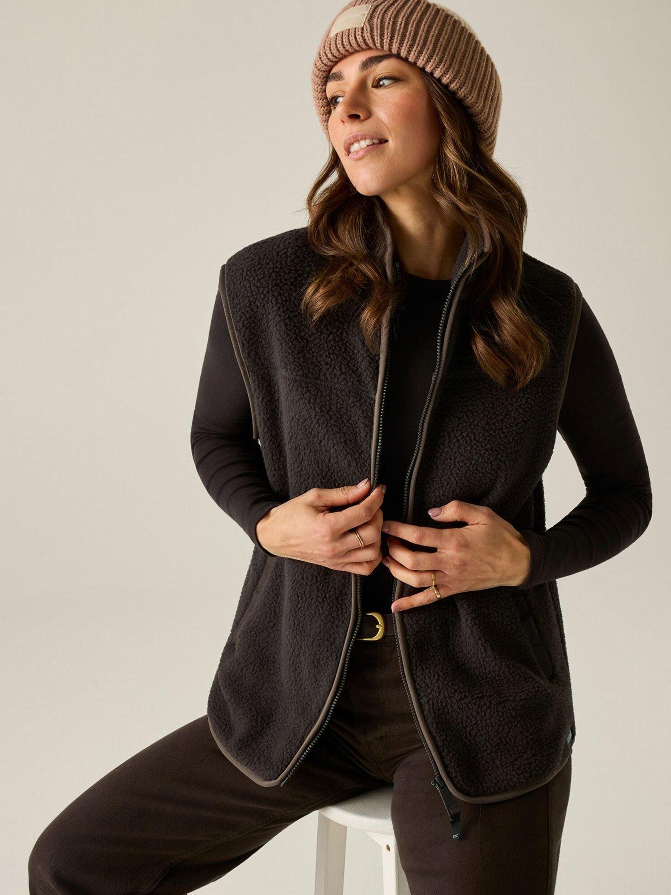 Regatta Women's Dark Chocolate Frankie Borg Body Warmer - Image 5