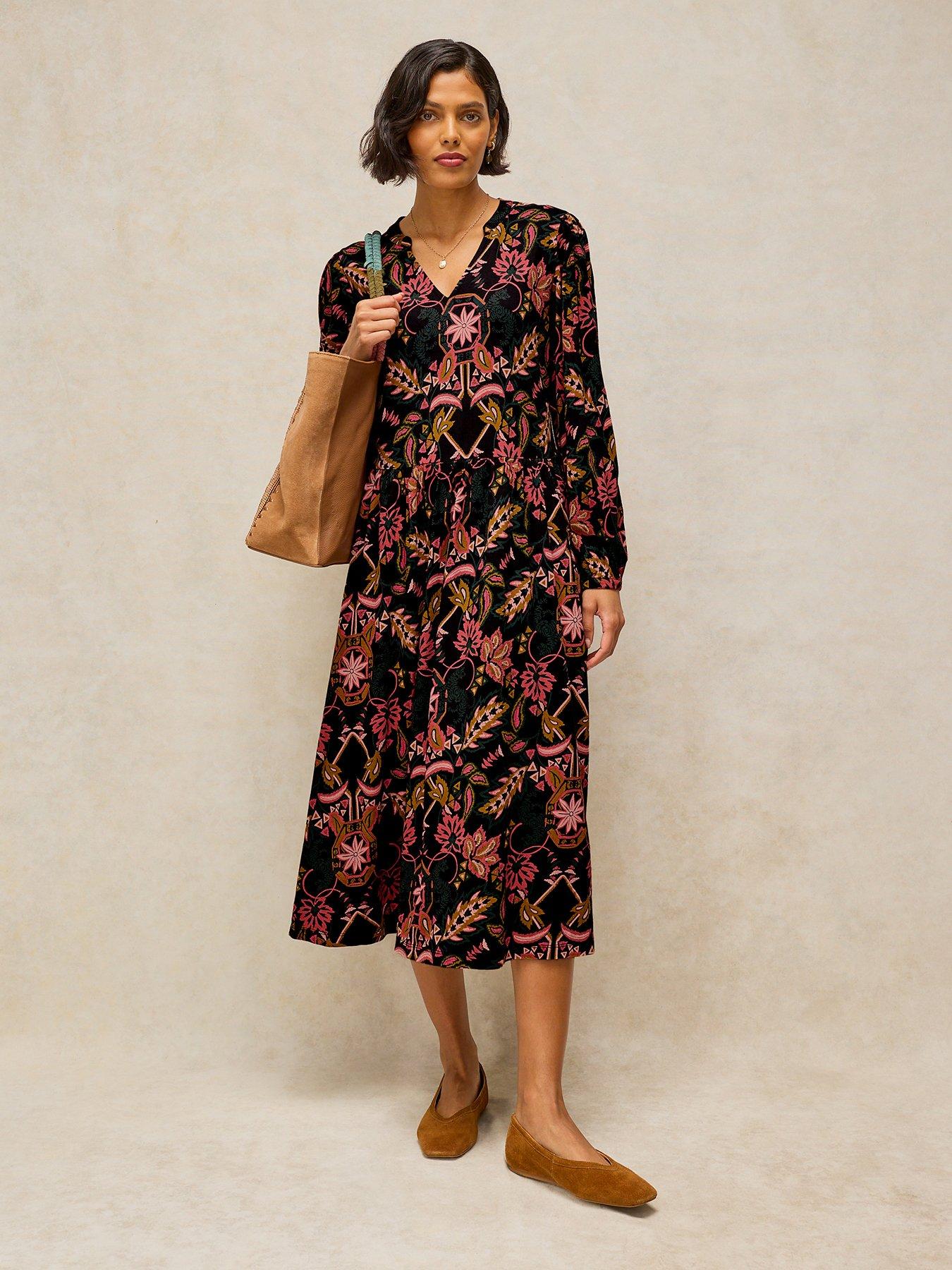 white stuff jersey dresses Women's Leah Dress - Black seasalt dresses