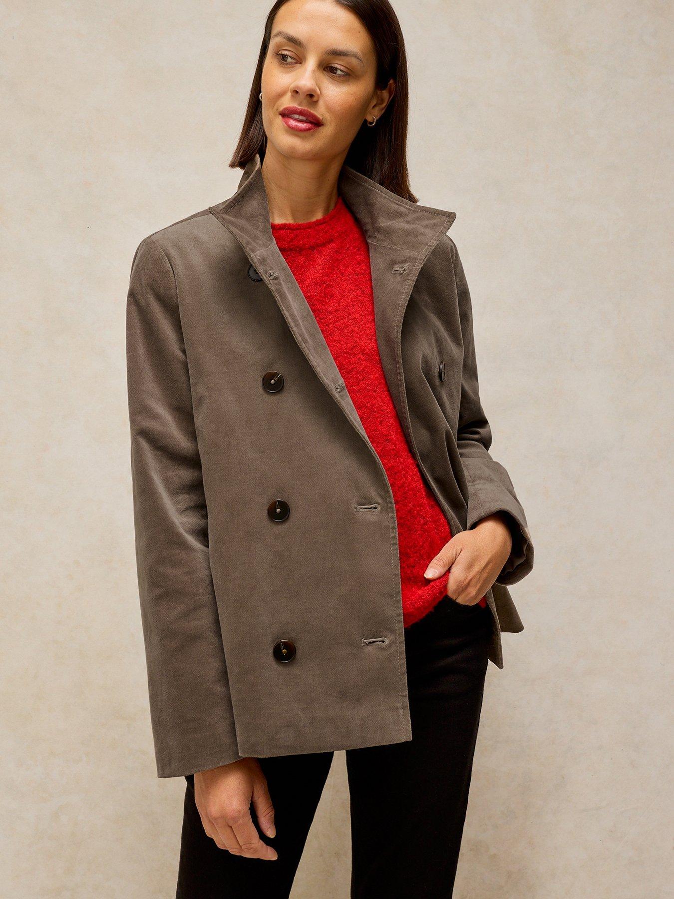 White Stuff Kaia Velvet Jacket