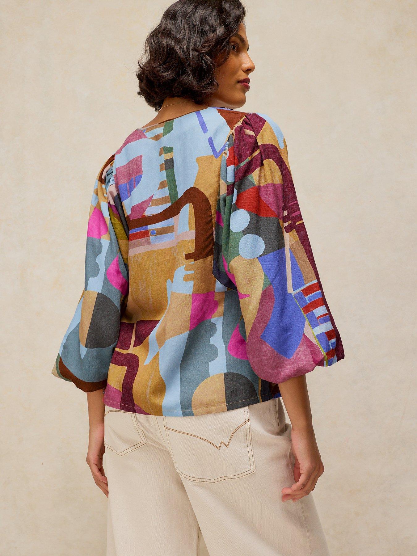 Image 2 of 6 of White Stuff Matilda Top - Multi
