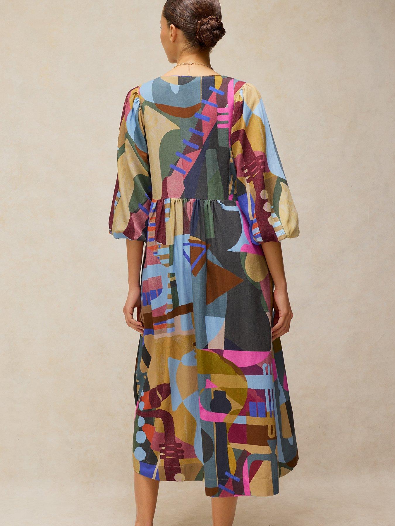 Image 2 of 6 of White Stuff Matilda Dress - Multi