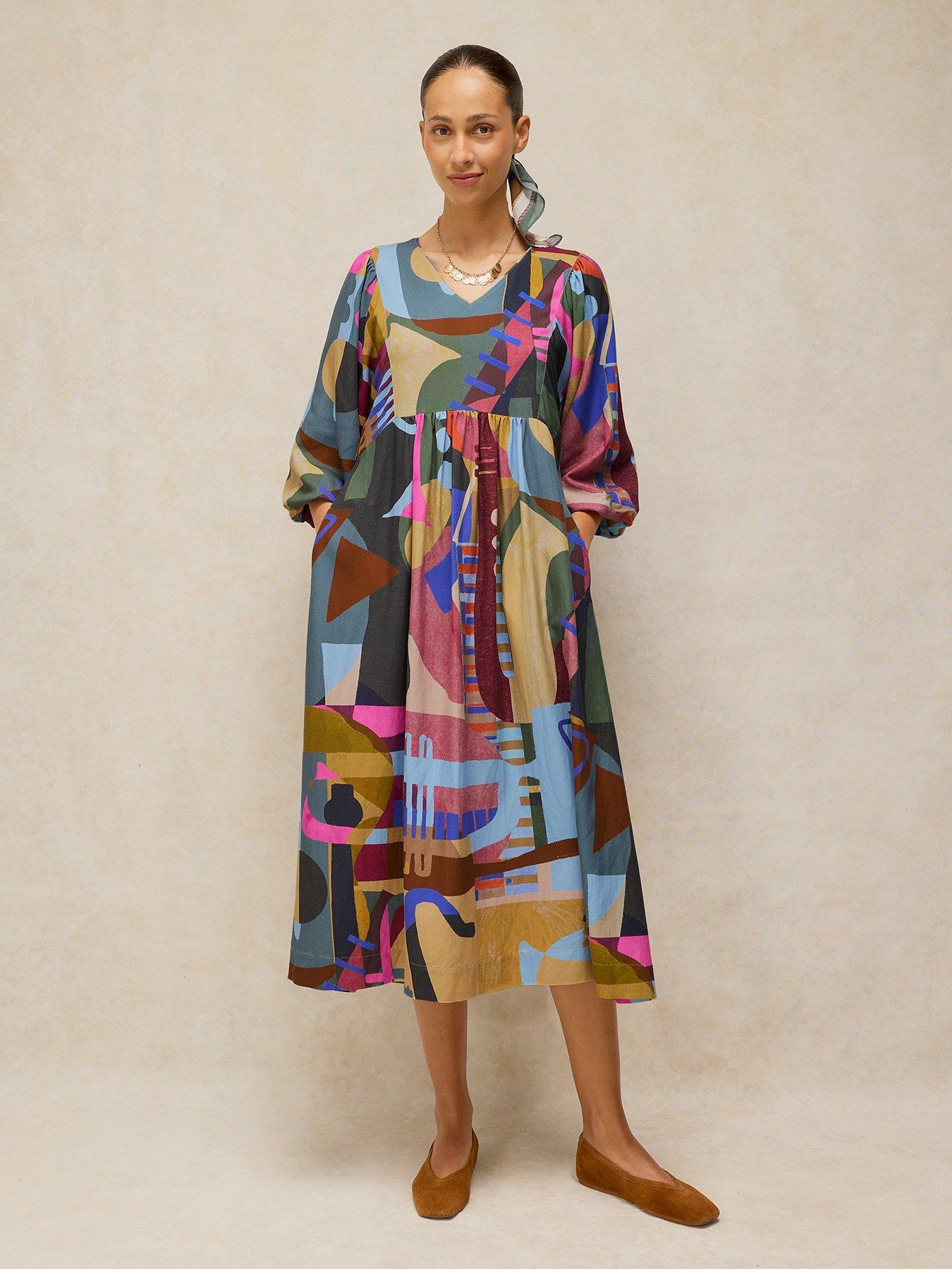Image 3 of 6 of White Stuff Matilda Dress - Multi