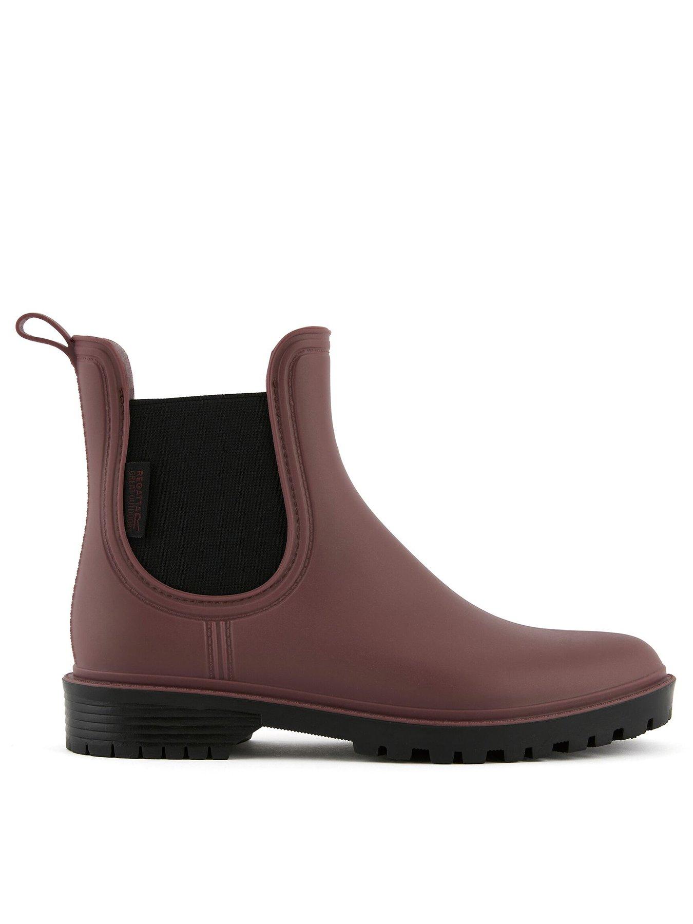 Regatta Women's Dark Red Lady Harriett Ii Ankle Wellies - Image 3