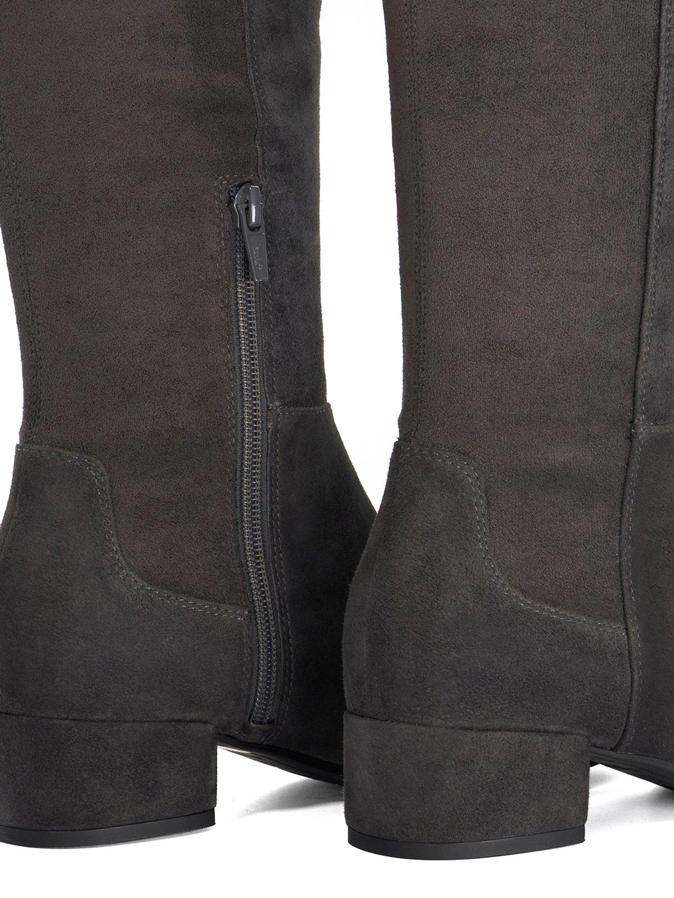 Image 5 of 6 of Dune London Tayla Stretch Knee-high Boots