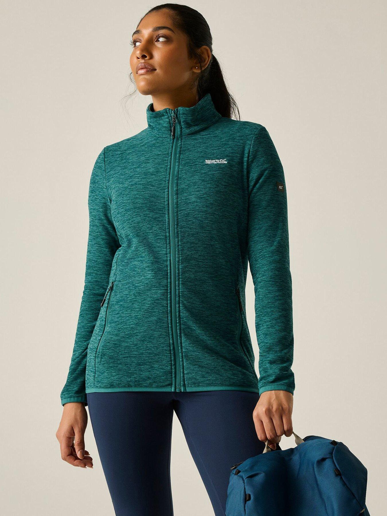 Regatta Women's Harrow Fleece - Green Size 20 - Image 3