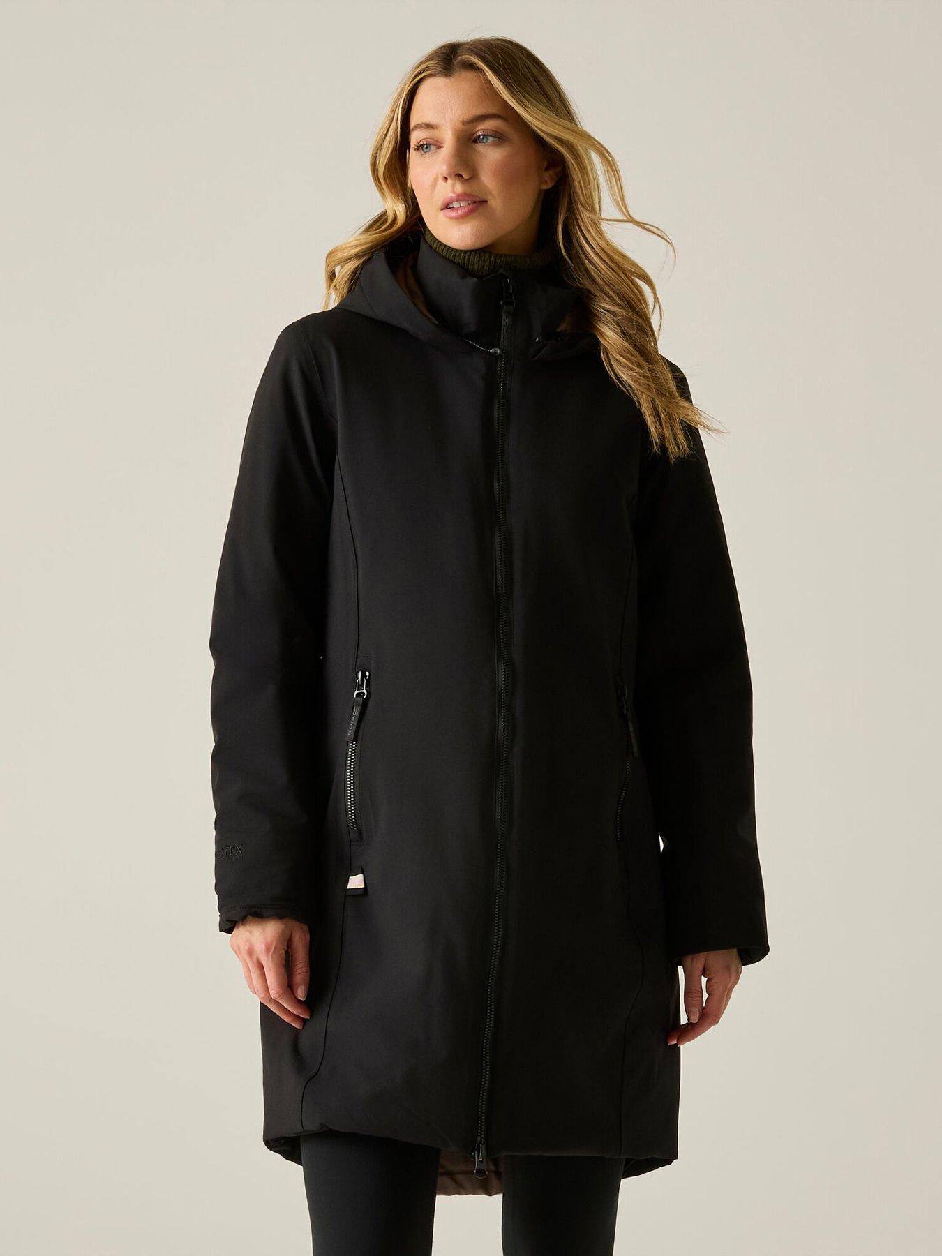 Regatta Women's Black Marron Waterproof Insulated Jacket - Image 8