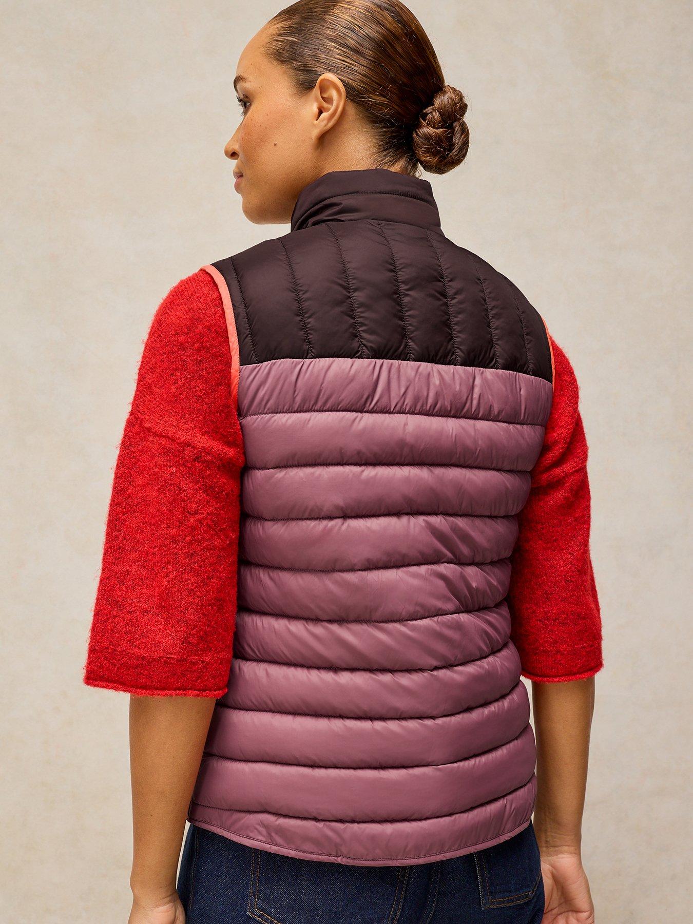 Image 2 of 5 of White Stuff Womens Rhea Quilted Gilet - Pink