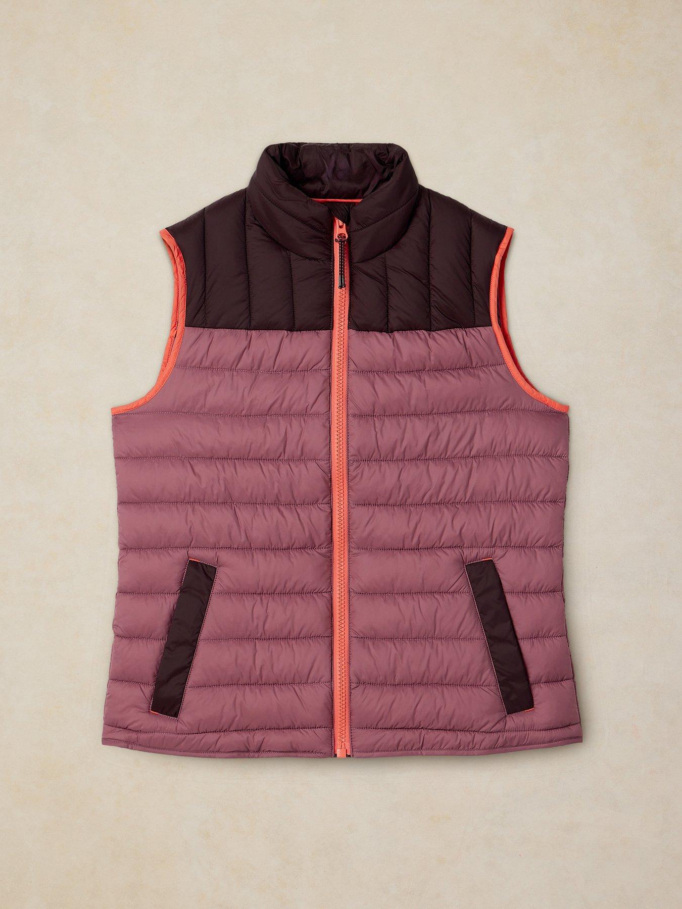 Image 5 of 5 of White Stuff Womens Rhea Quilted Gilet - Pink