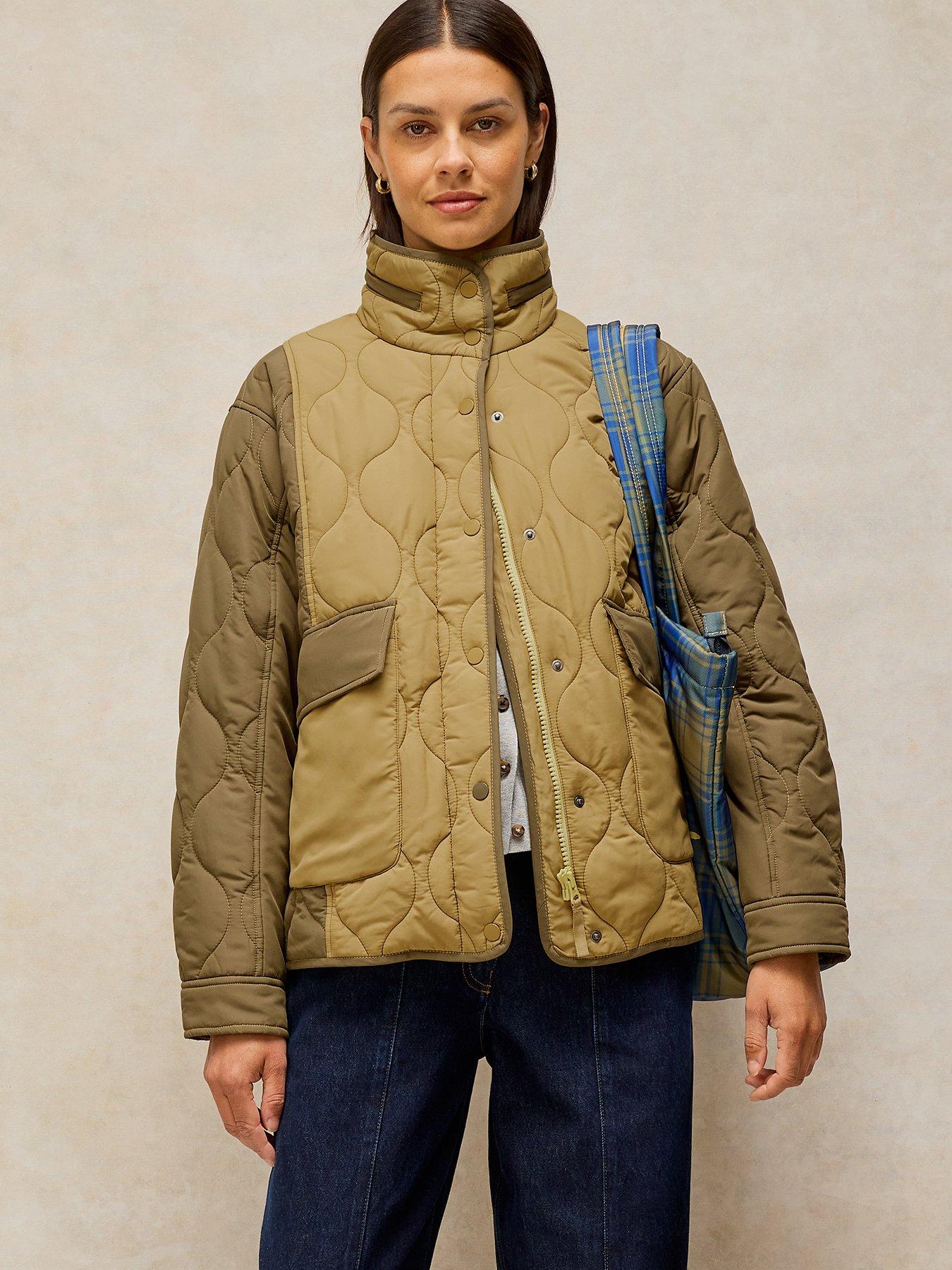 Image 1 of 6 of White Stuff Grayson Puffer Jacket