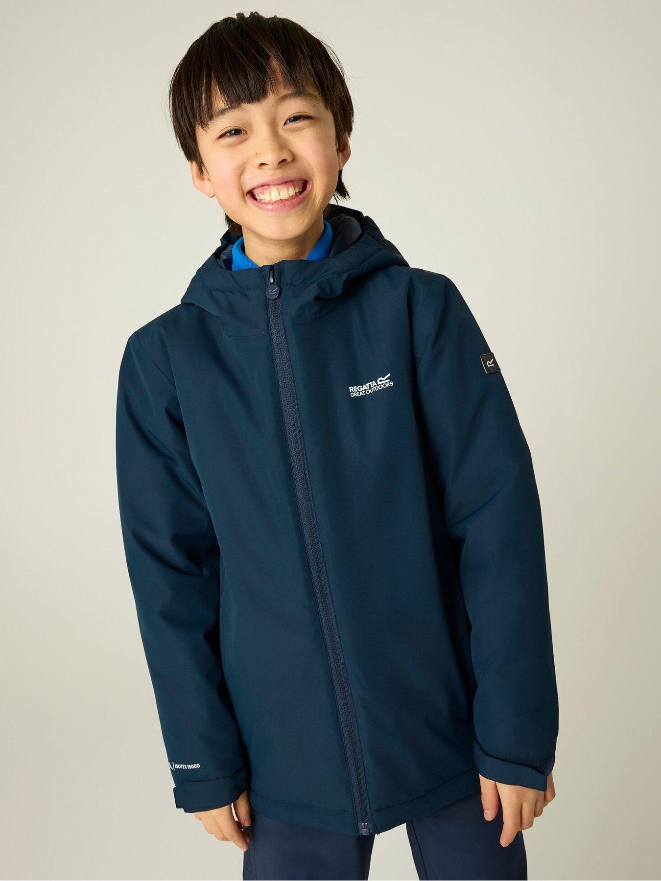 Regatta Kids Hurdle Waterproof Insulated Jacket - Navy