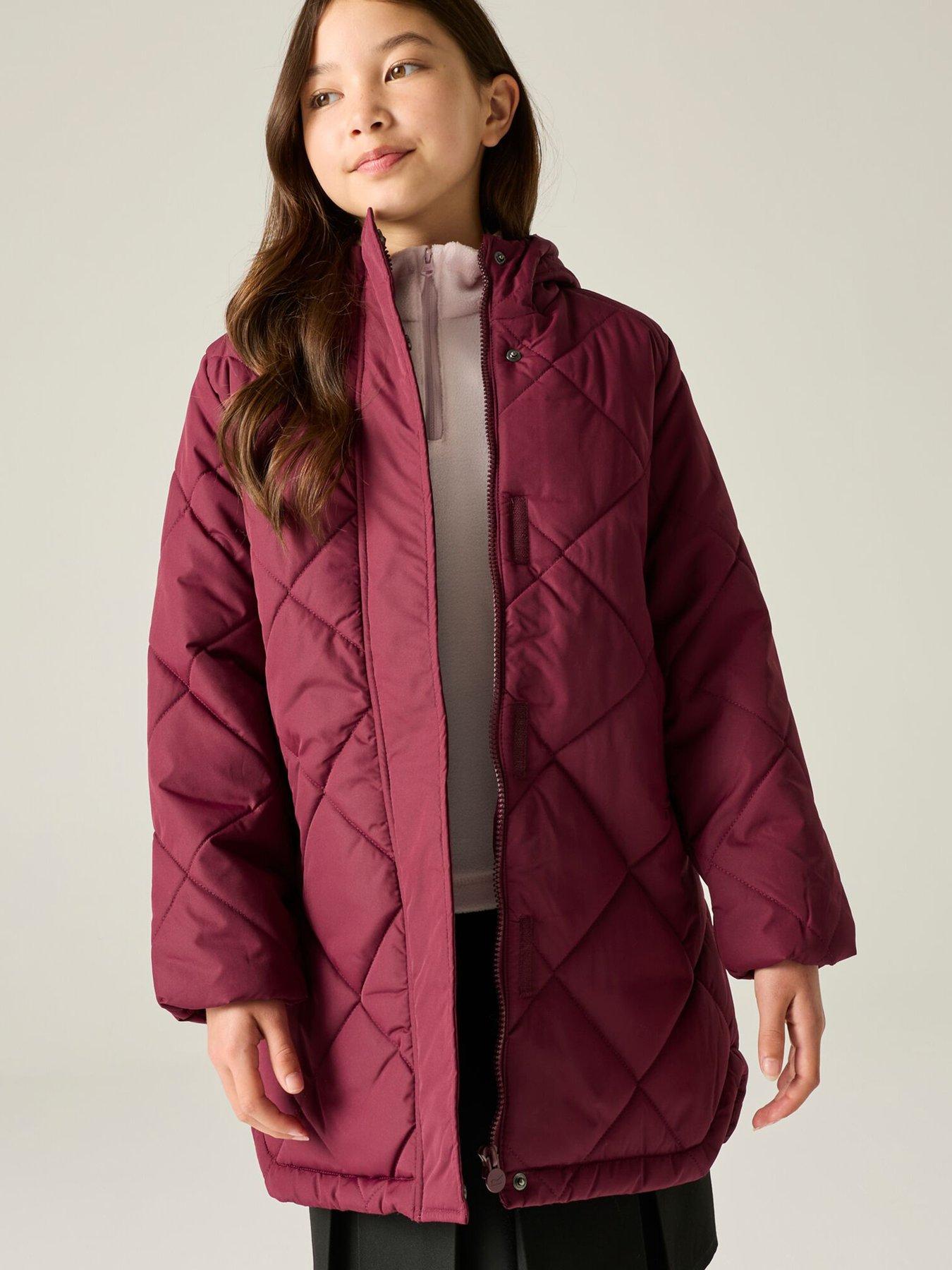 Regatta Kids Elryse Water Resistant Jacket Fig(Violet) Size 15-16 Year - Image 3
