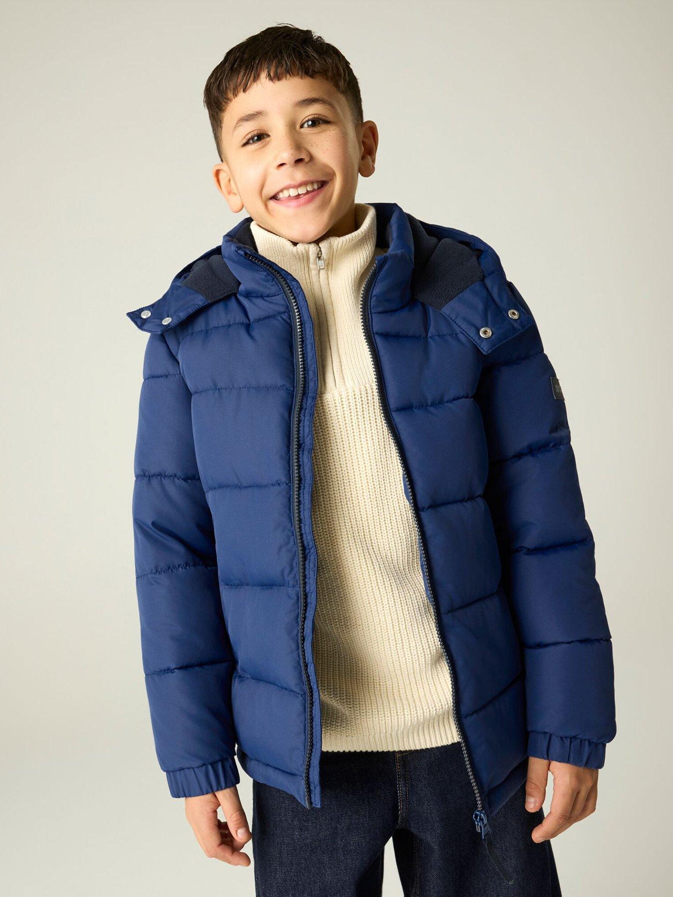 Image 1 of 7 of Regatta Kids Rover Baffled/quilted Jacket -aviator Blue(navy)