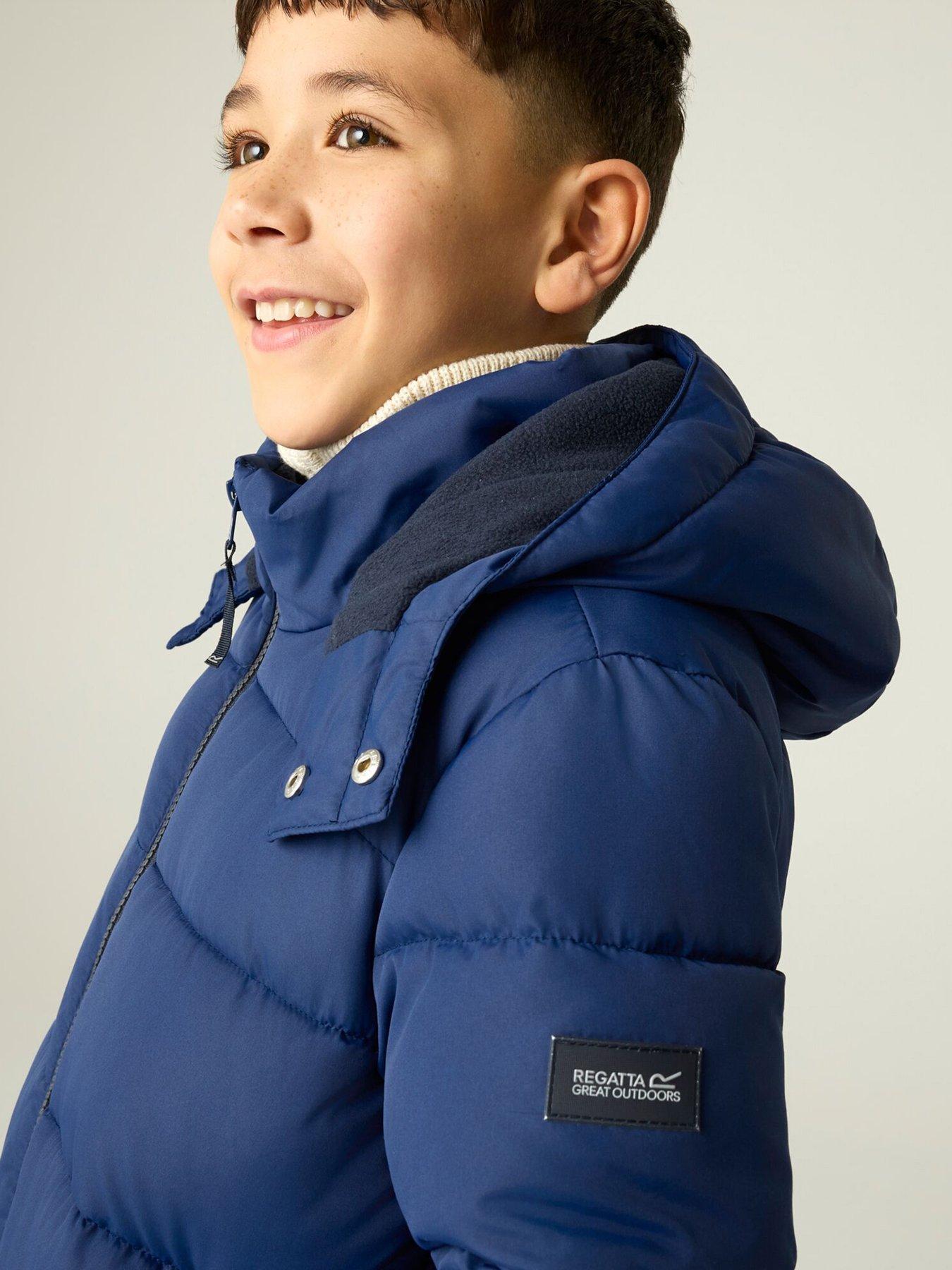 Image 5 of 7 of Regatta Kids Rover Baffled/quilted Jacket -aviator Blue(navy)