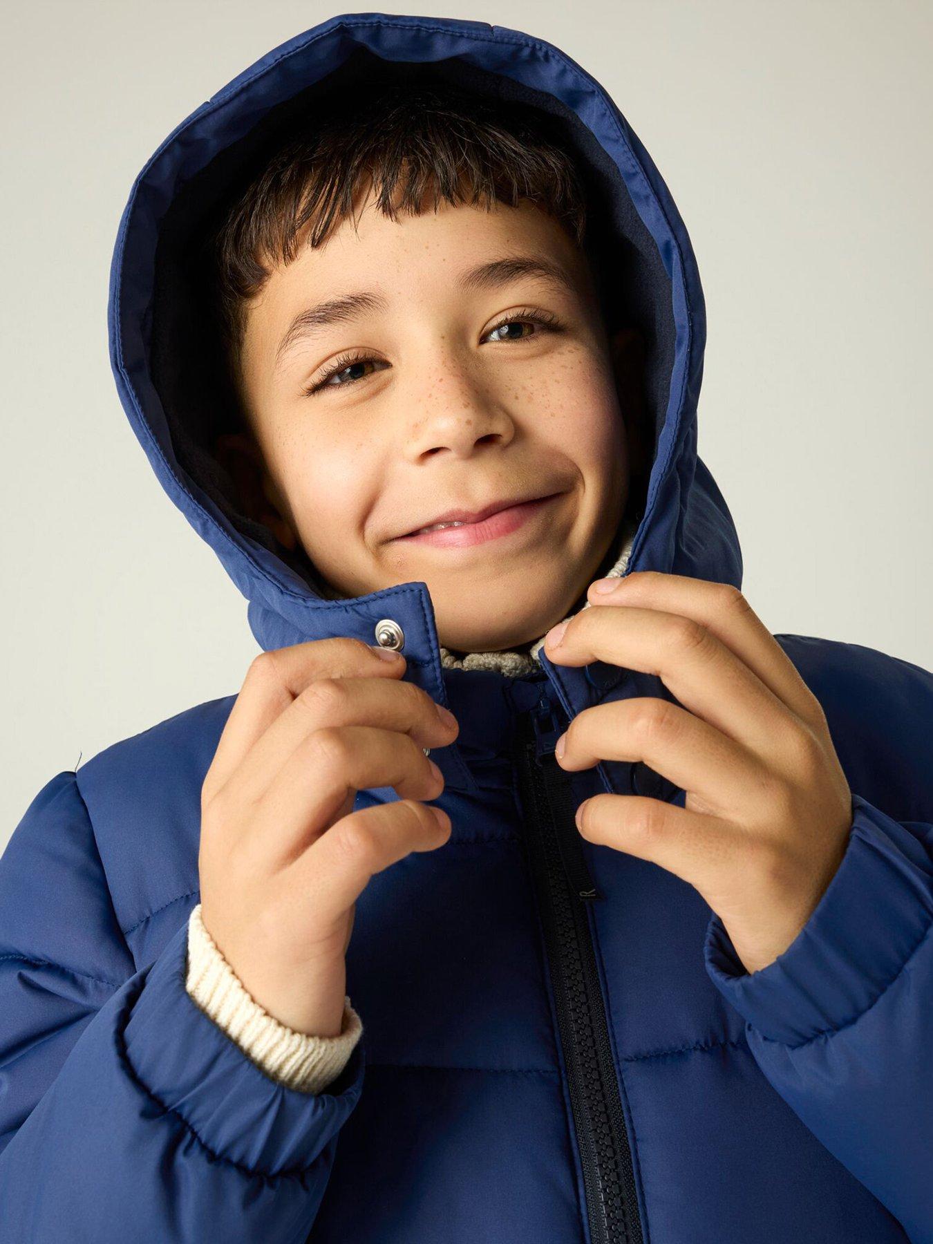 Image 6 of 7 of Regatta Kids Rover Baffled/quilted Jacket -aviator Blue(navy)