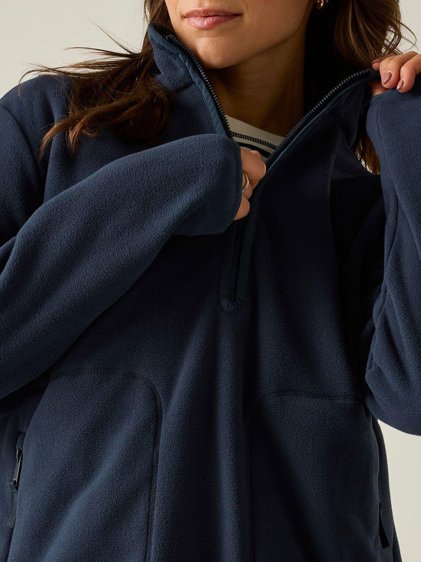 Image 5 of 7 of Regatta Womens Frankie Half Zip Fleece - Navy
