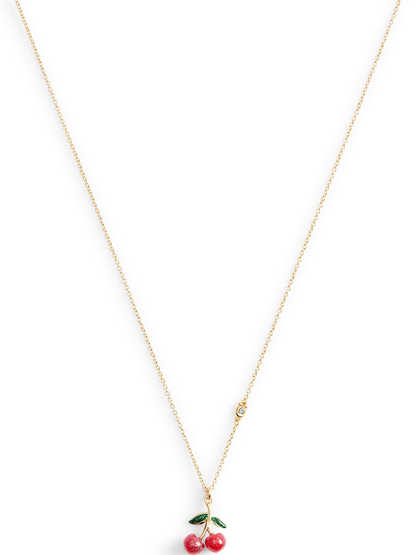 Image 3 of 3 of COACH Cherry Short Pendant