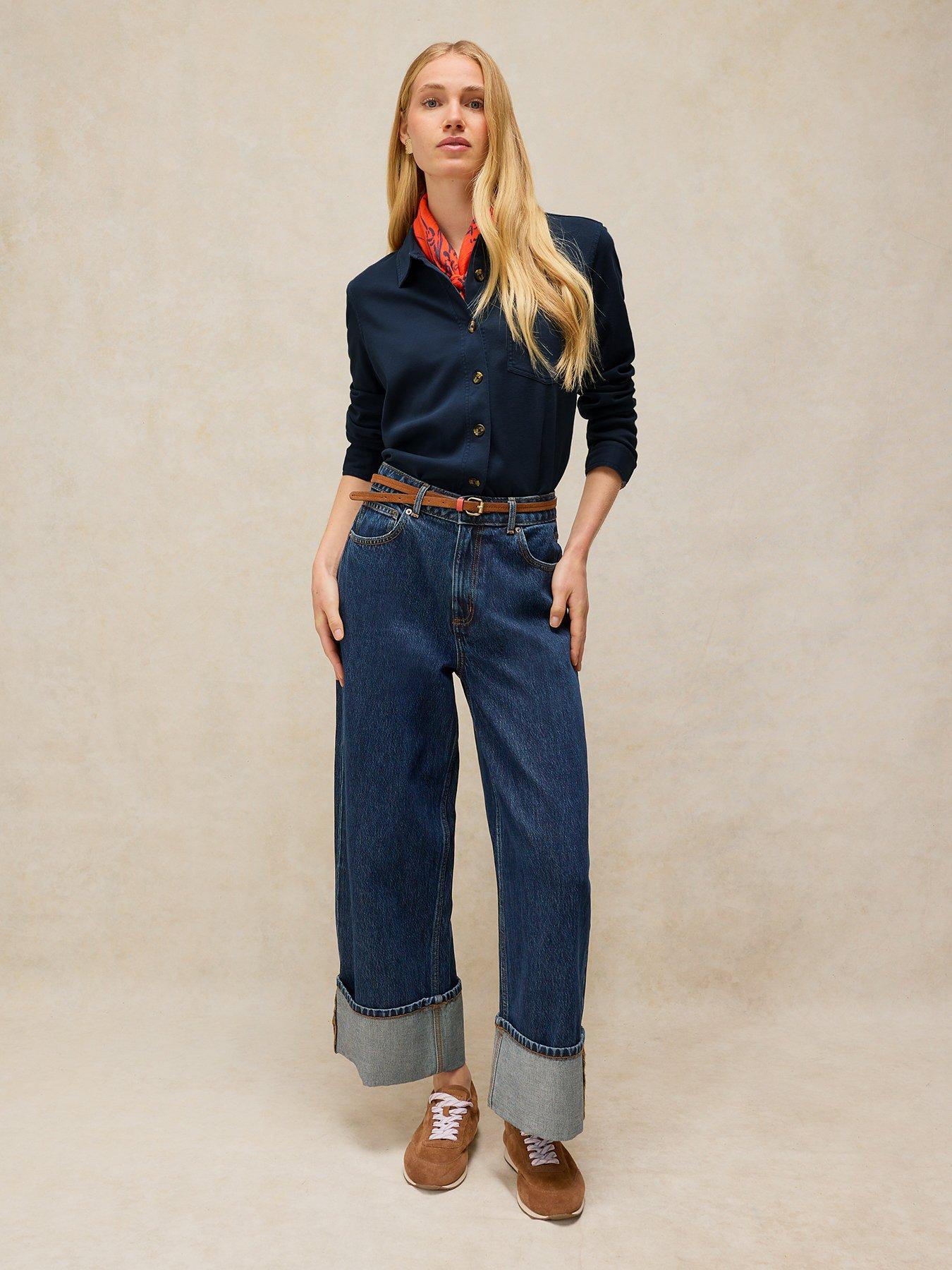 Image 3 of 6 of White Stuff Imogen Shirt - Blue