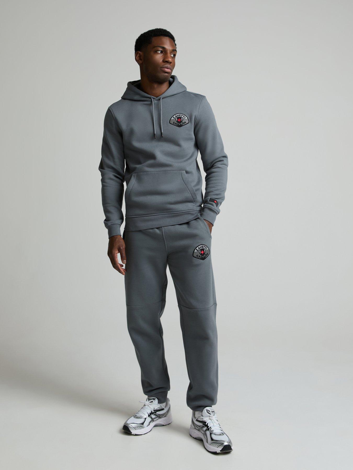 Image 3 of 5 of Zavetti Canada Bottacini Compatto Pullover Hoodie - Dark Grey
