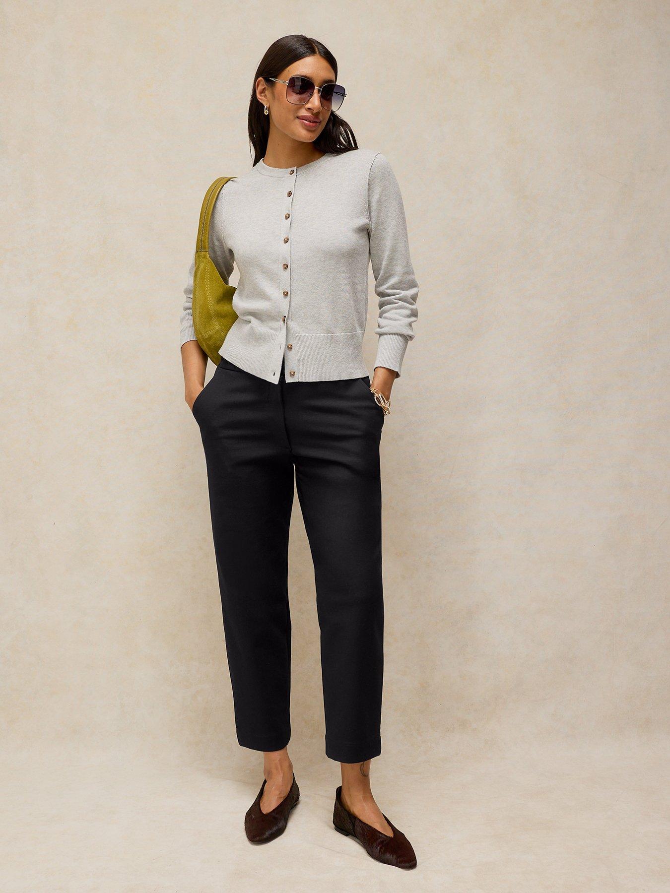 Image 3 of 6 of White Stuff Illy Crop Straight Trouser