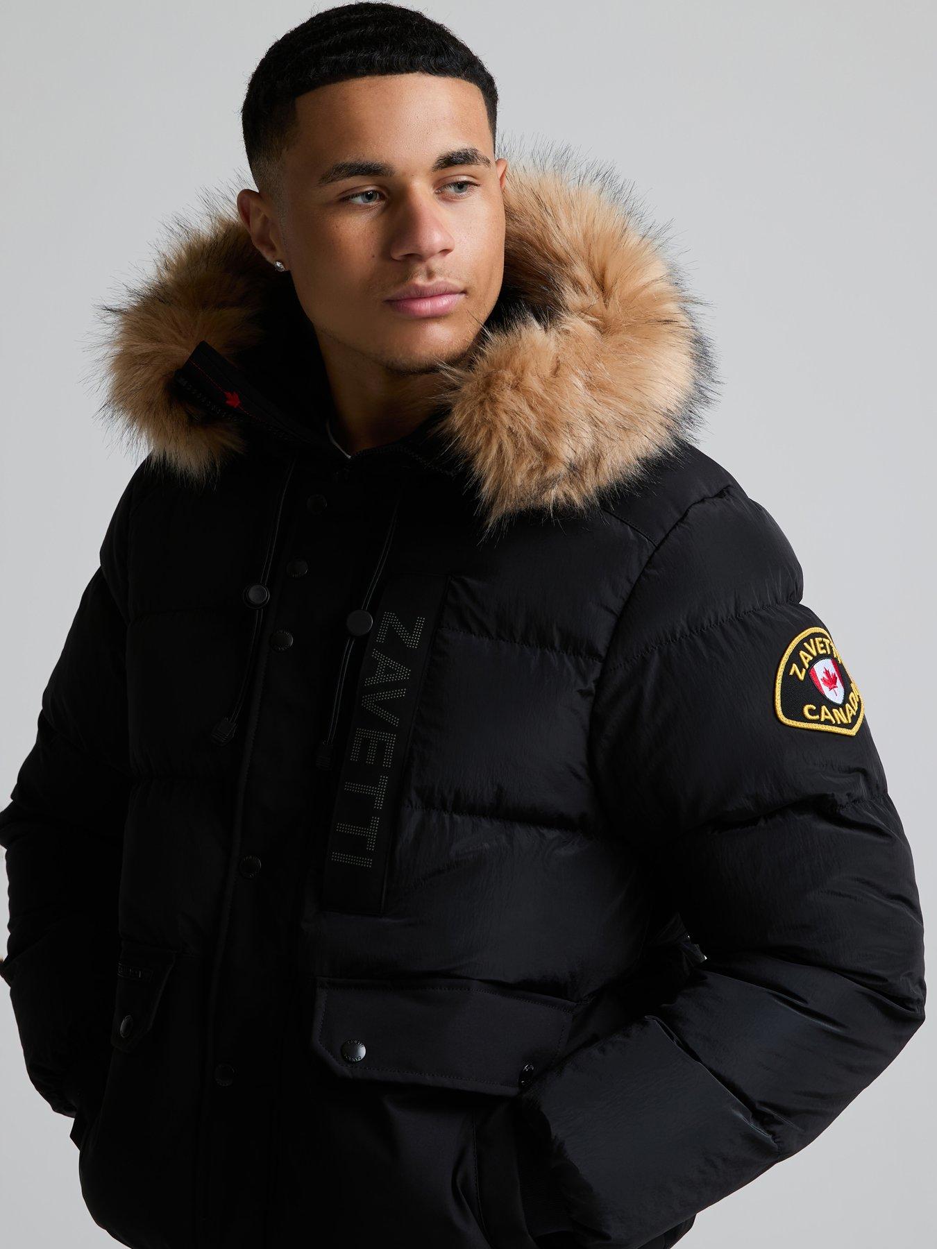Zavetti Canada Derati Bomber Jacket - Black