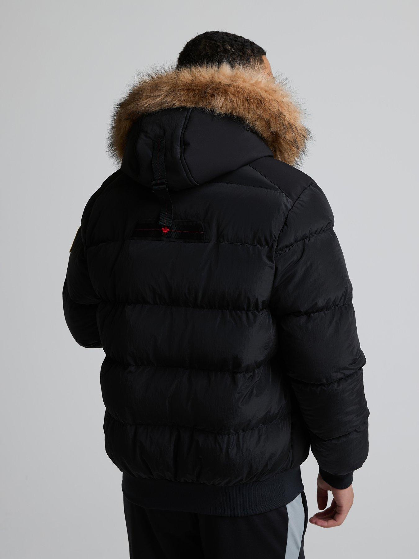 Image 2 of 6 of Zavetti Canada Zavetti Canada Derati Bomber Jacket - Black