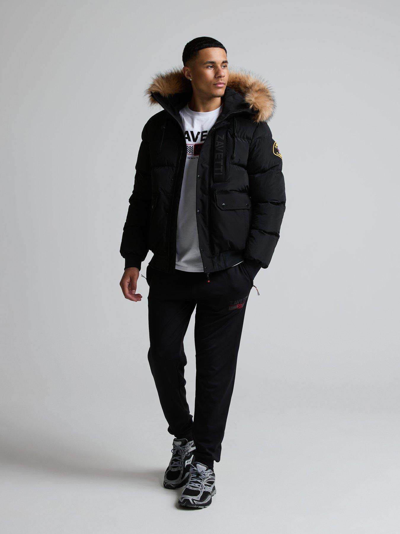 Image 3 of 6 of Zavetti Canada Zavetti Canada Derati Bomber Jacket - Black