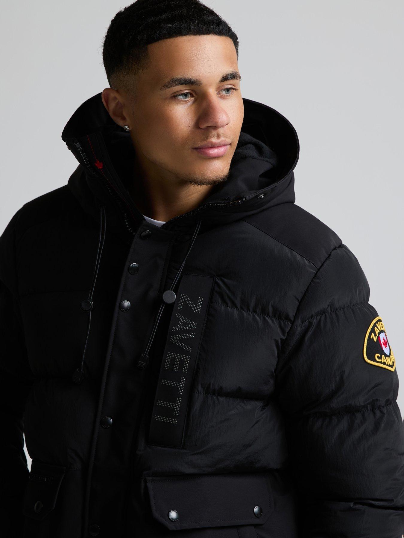 Image 6 of 6 of Zavetti Canada Zavetti Canada Derati Bomber Jacket - Black