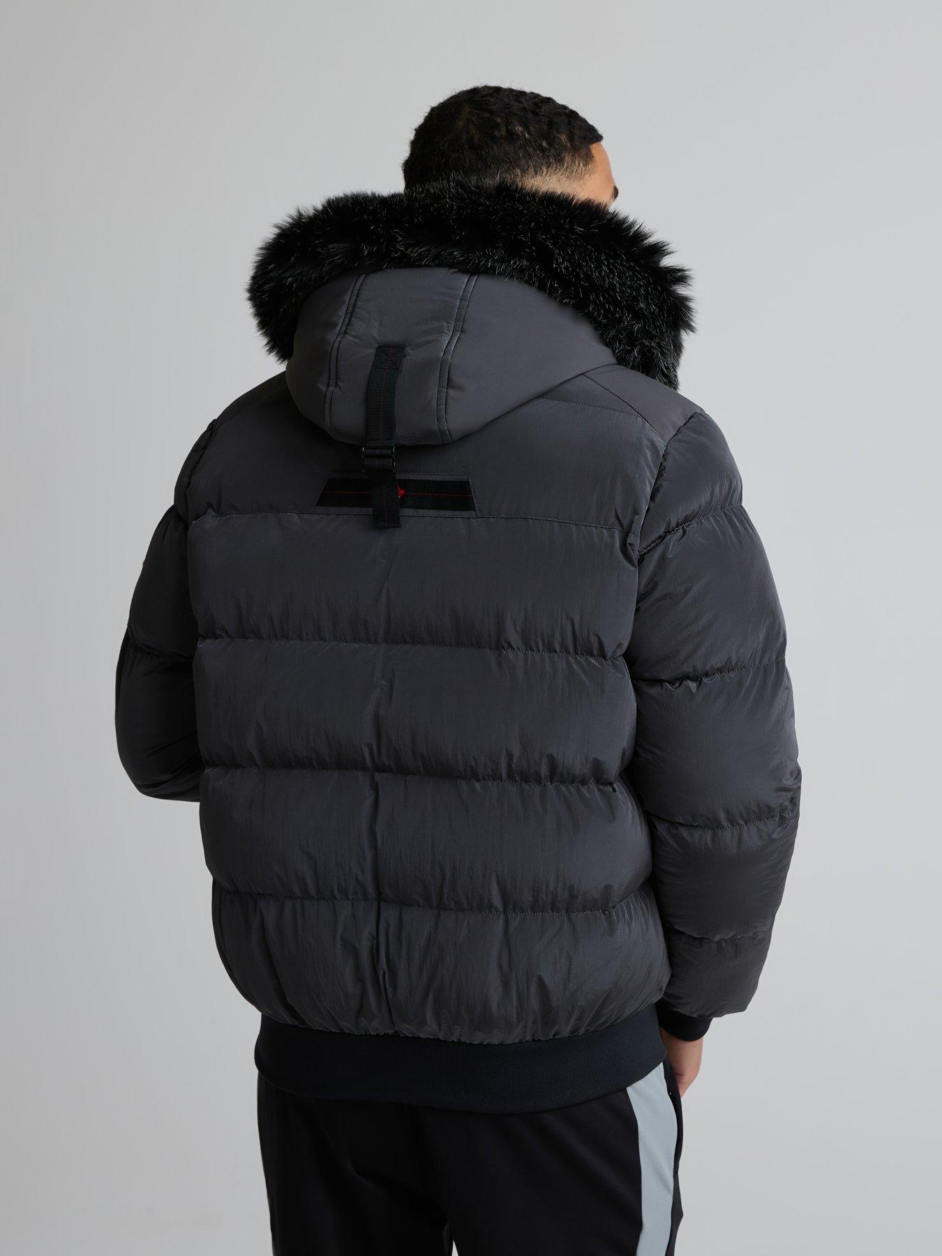 Image 2 of 7 of Zavetti Canada Derati Bomber Jacket - Dark Grey