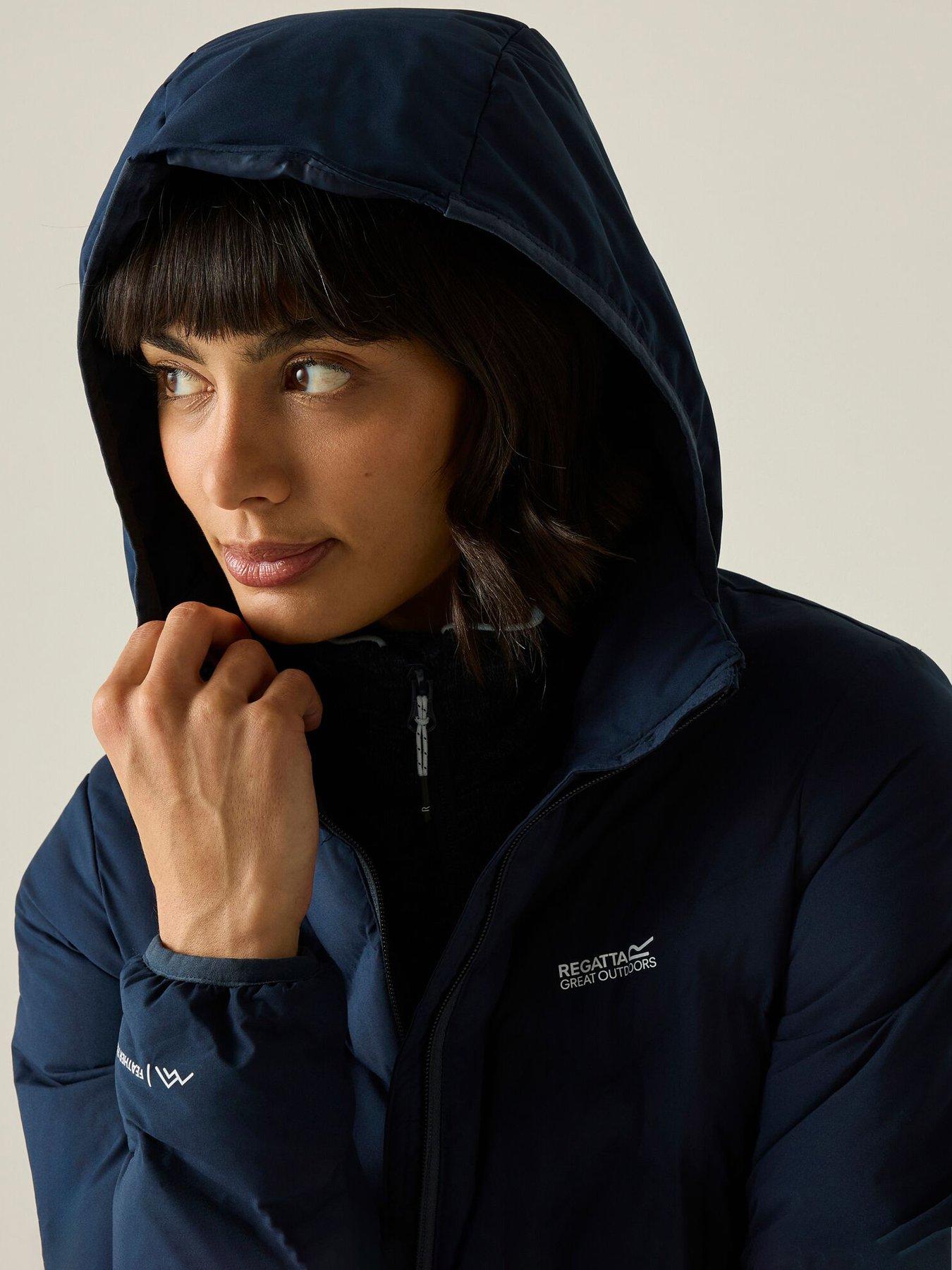 Image 6 of 7 of Regatta Ladies Deyla Baffled/quilted-navy