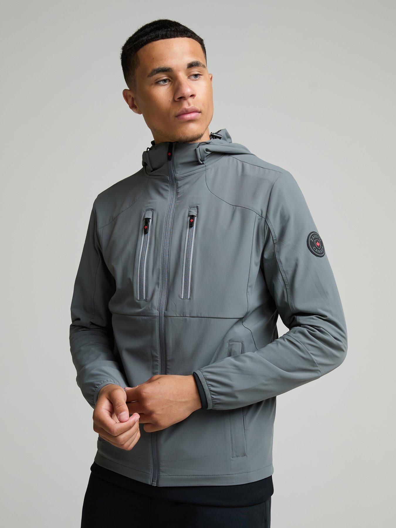Image 1 of 5 of Zavetti Canada Atlin 20 Woven Technical Lightweight Jacket - Grey