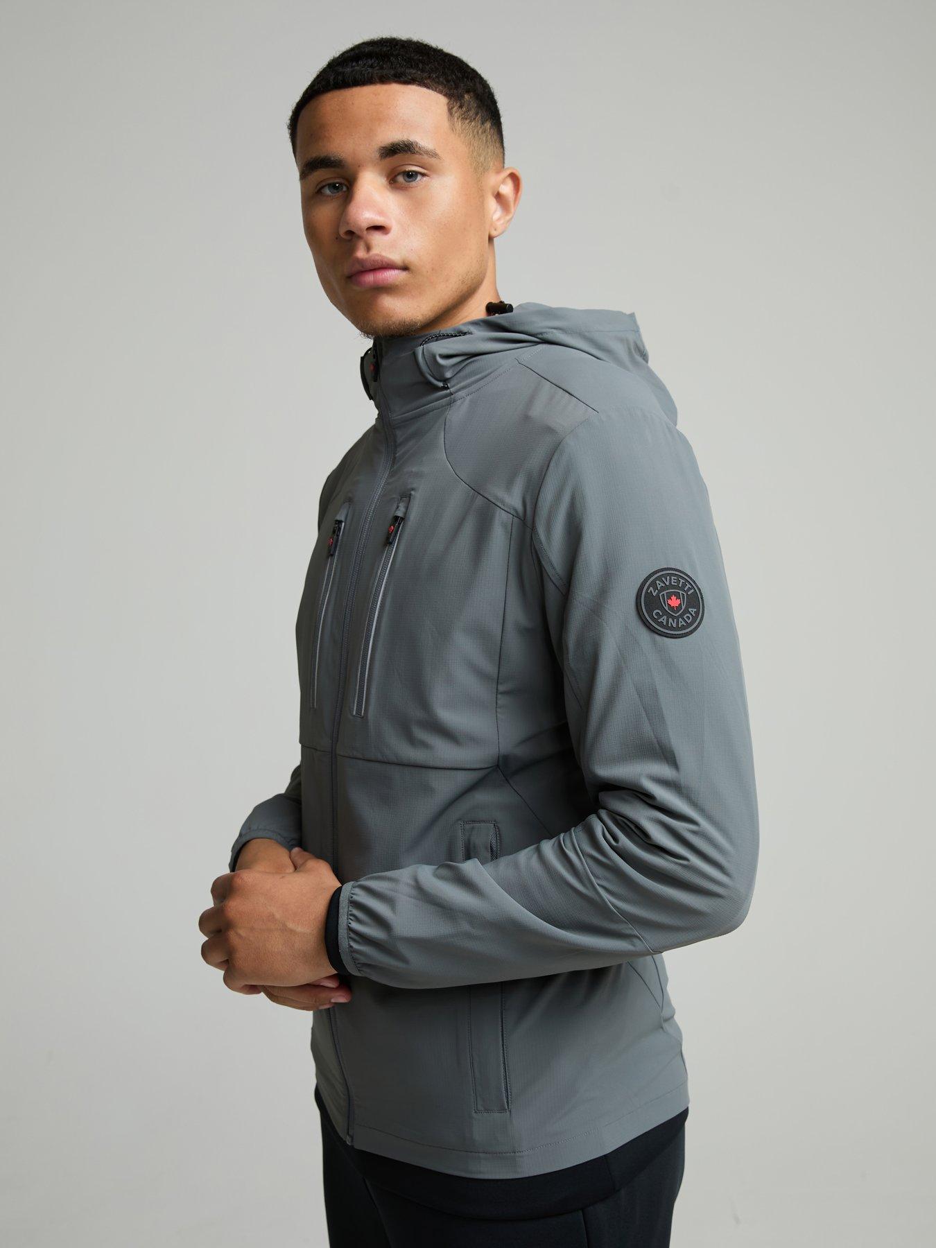 Image 4 of 5 of Zavetti Canada Atlin 20 Woven Technical Lightweight Jacket - Grey