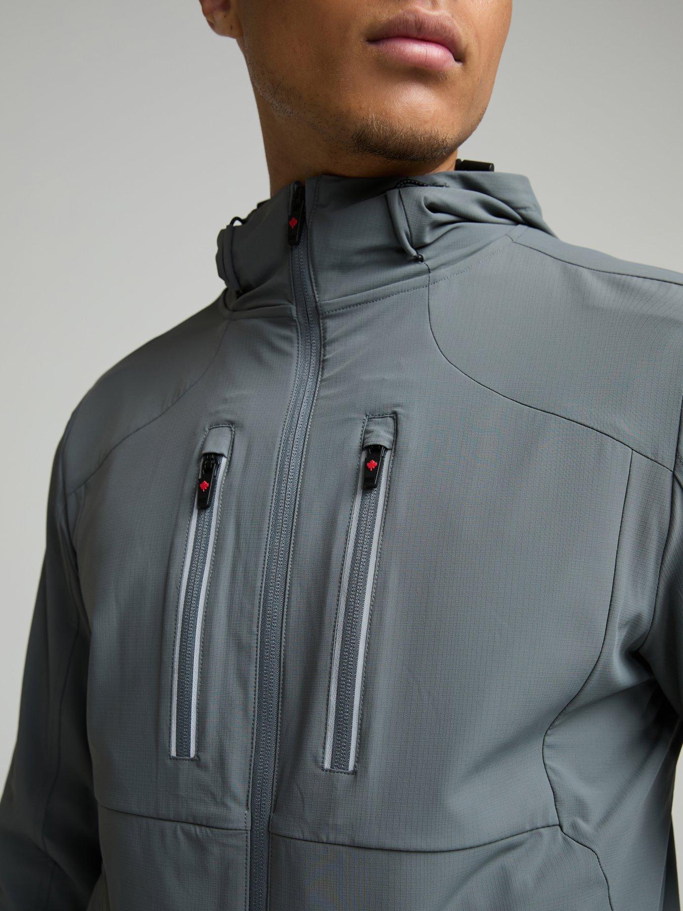 Image 5 of 5 of Zavetti Canada Atlin 20 Woven Technical Lightweight Jacket - Grey