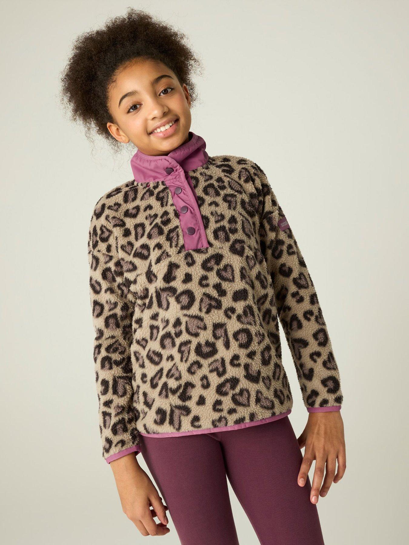 Regatta Kids Eva Fleece, Brown, Size 3-4 Years