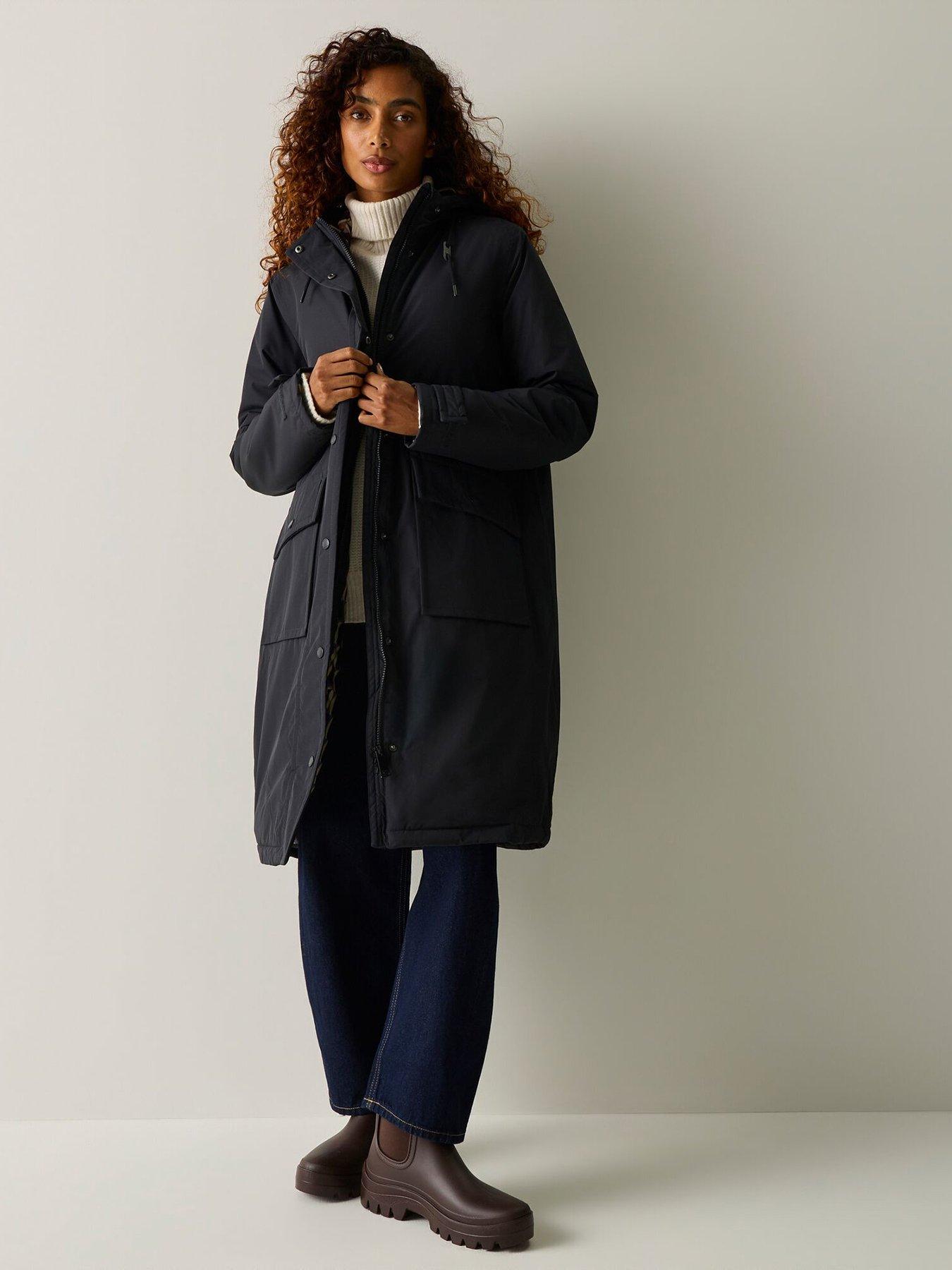 Image 2 of 6 of Regatta Womens Orla Long Length Waterproof Insulated Jacket - Black