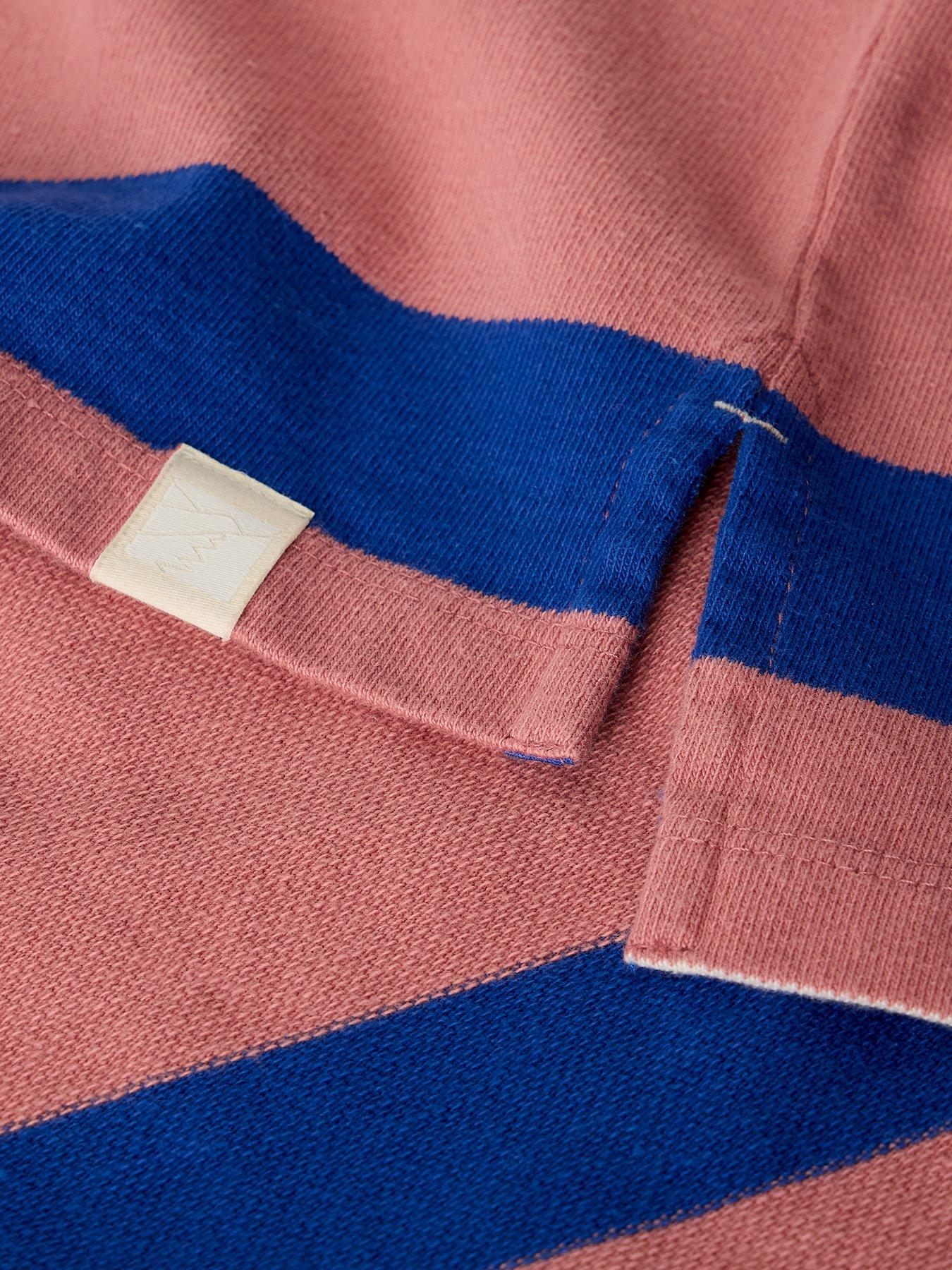 Image 6 of 6 of White Stuff Avery Long Sleeve Rugby Top - Pink