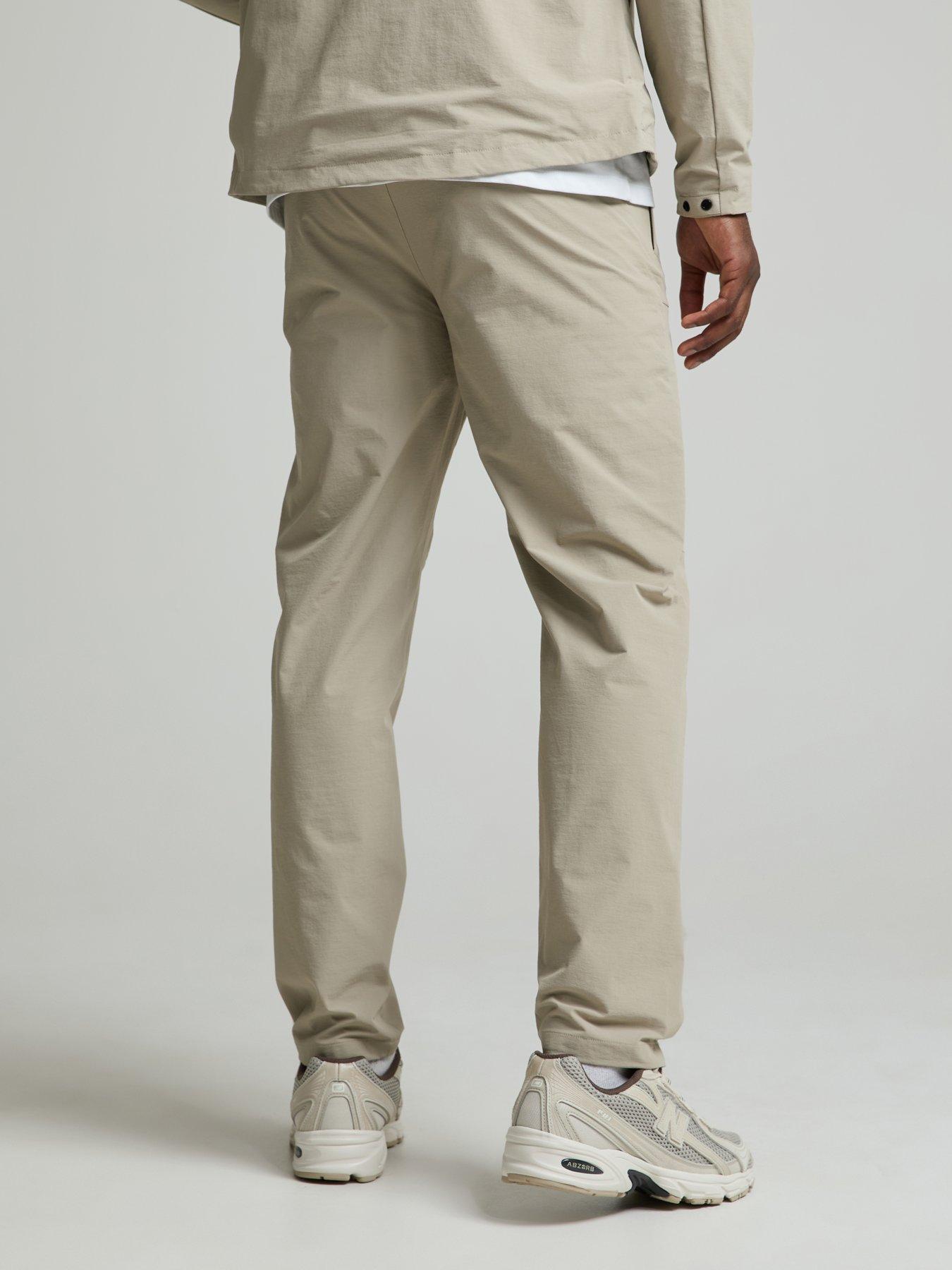 Image 2 of 6 of Alessandro Zavetti Alessandro Zavetti Rossano Woven Cargo Trousers - Beige
