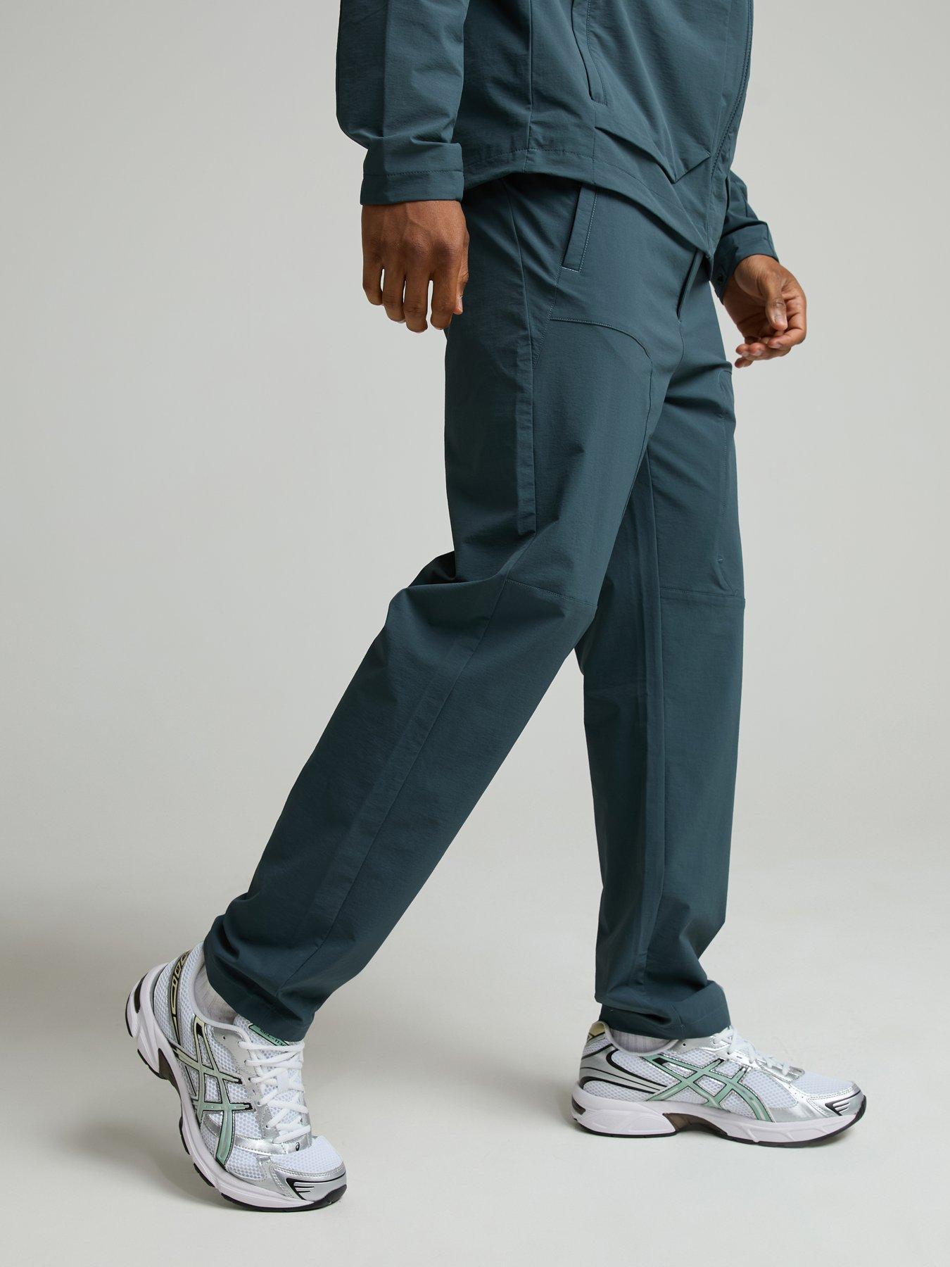 Image 4 of 5 of Alessandro Zavetti Mens Rossano Woven Cargo Utility Trousers - Grey