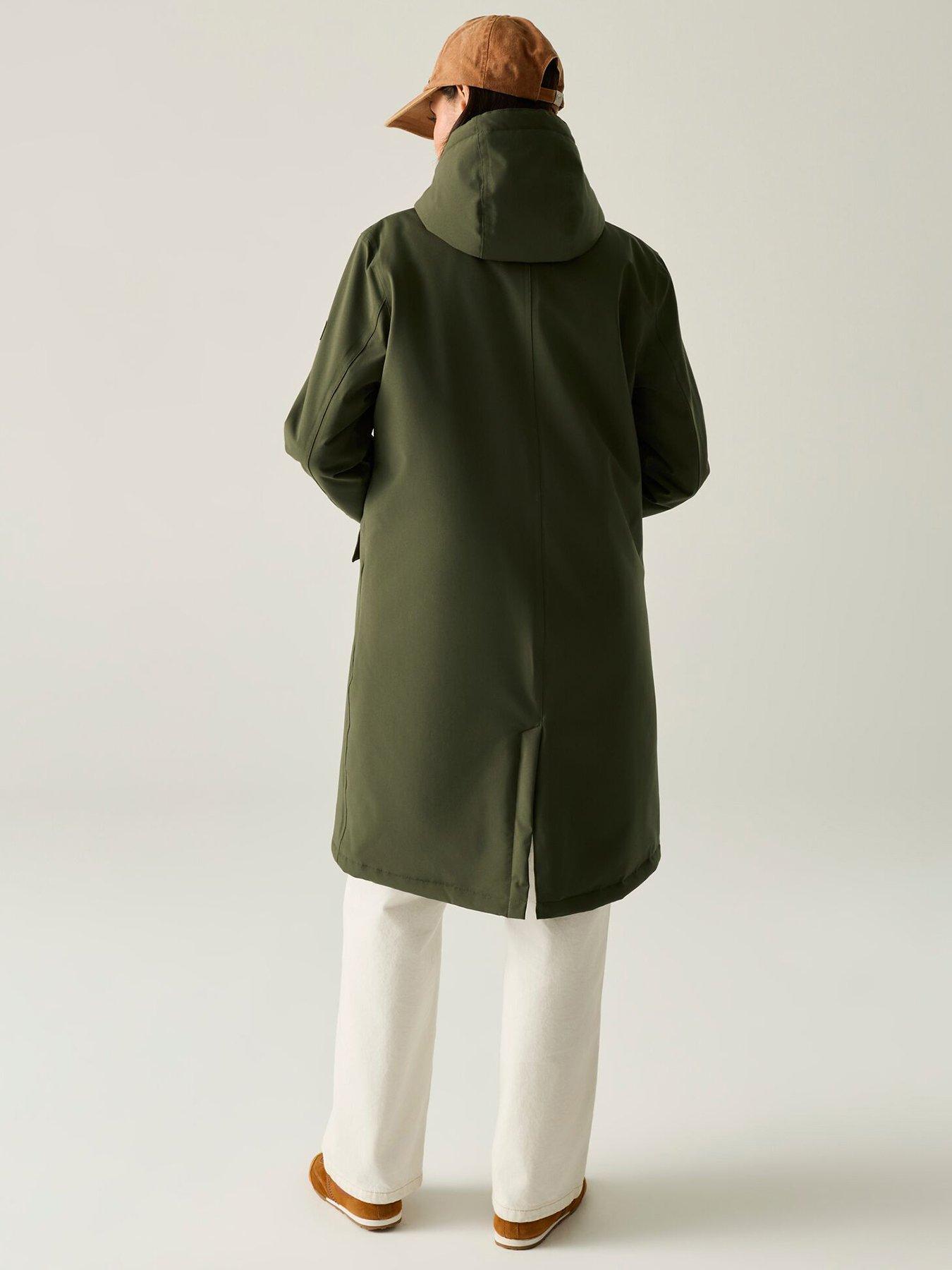 Image 3 of 7 of Regatta Womens Ramona Waterproof Insulated Jacket - Green