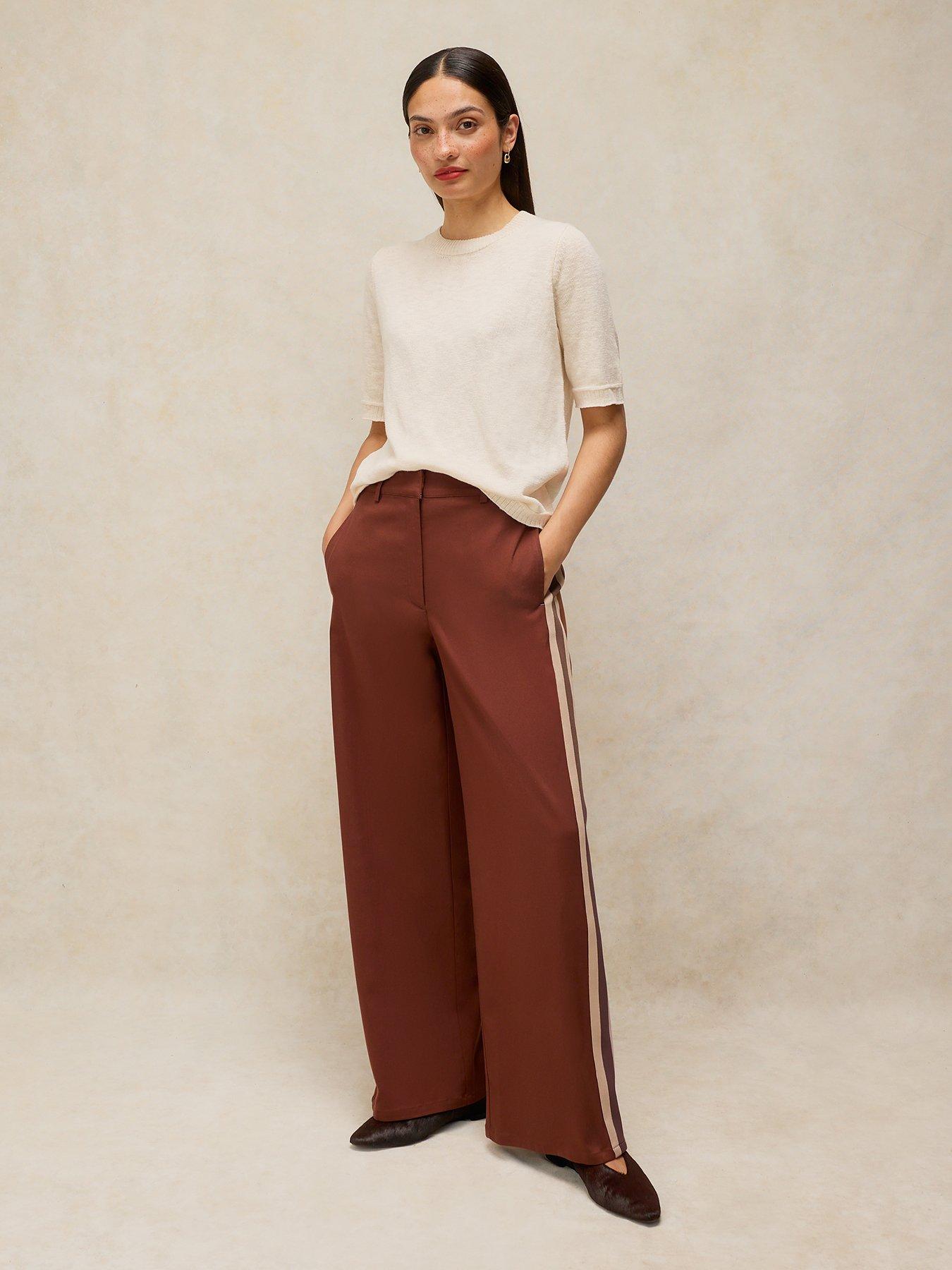 Image 3 of 6 of White Stuff Kenna Side Stripe Trouser